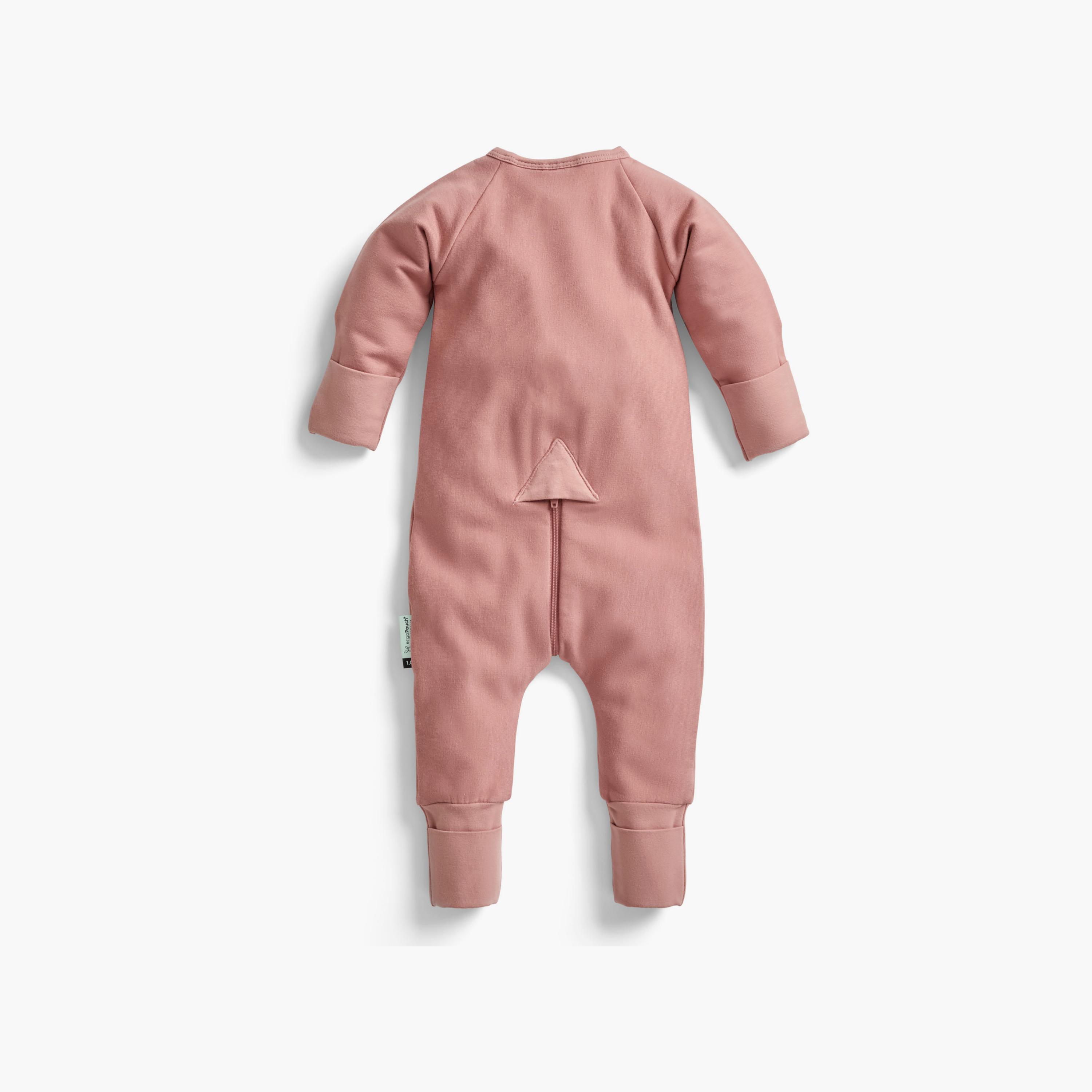 ergoPouch Layers Long Sleeve 1 TOG - Rose-baby-boys-clothing-nightwear-sleepsuits-image-2