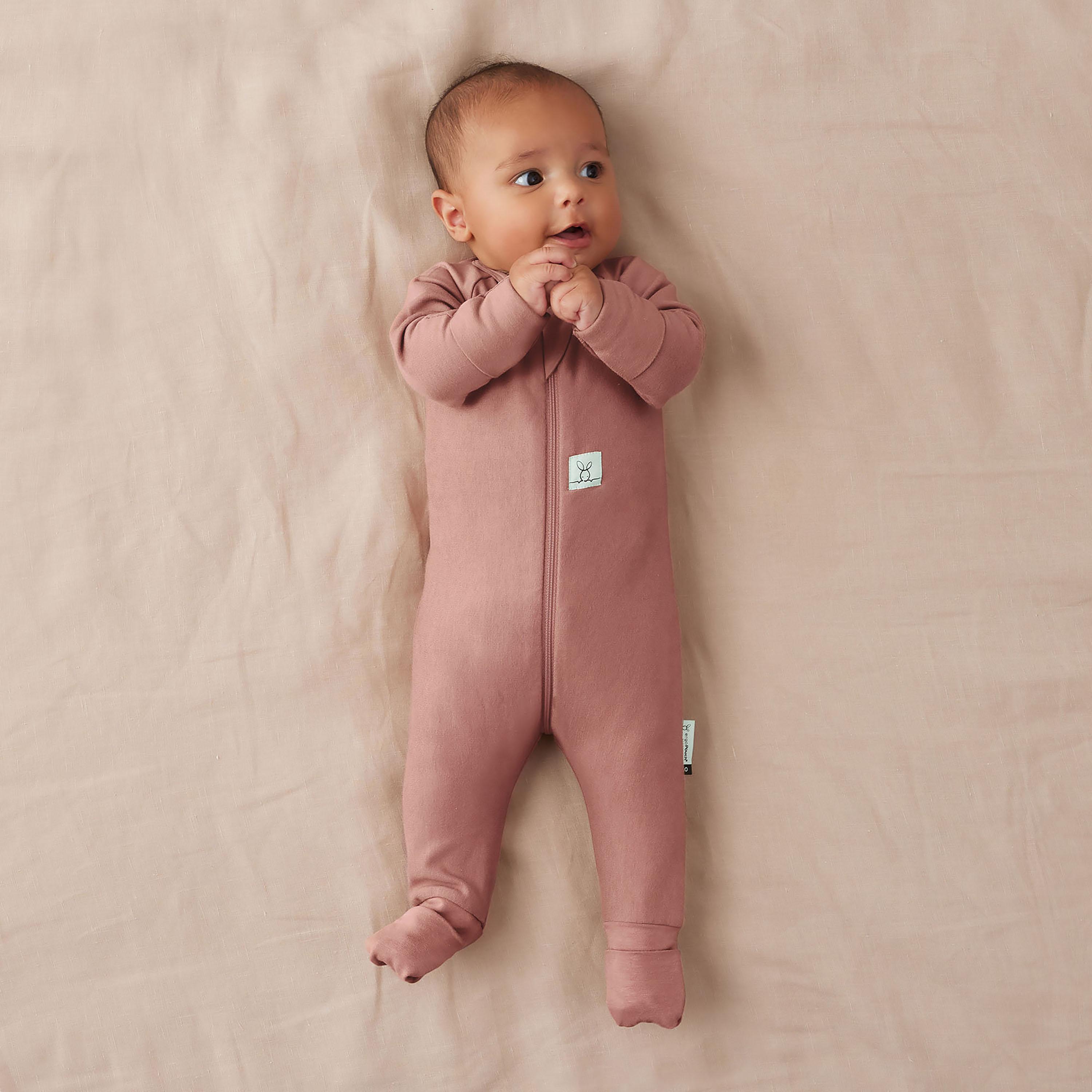 ergoPouch Layers Long Sleeve 1 TOG - Rose-baby-boys-clothing-nightwear-sleepsuits-image-6