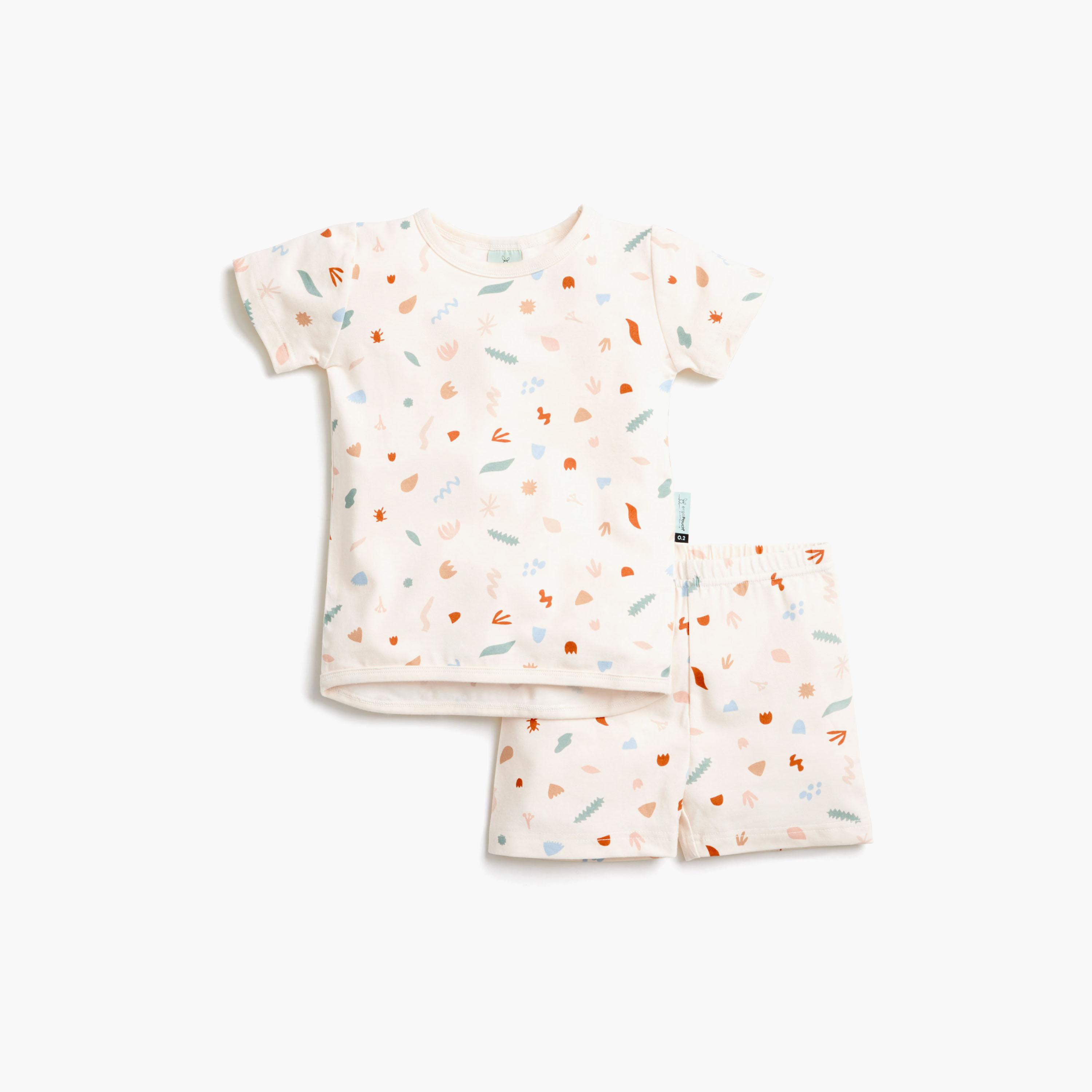طقم بأكمام قصيرة وشورت 0.2 توغ - ديزرت بلوم من إرجو باوتش-baby-boys-clothing-setsandcoords-image-1