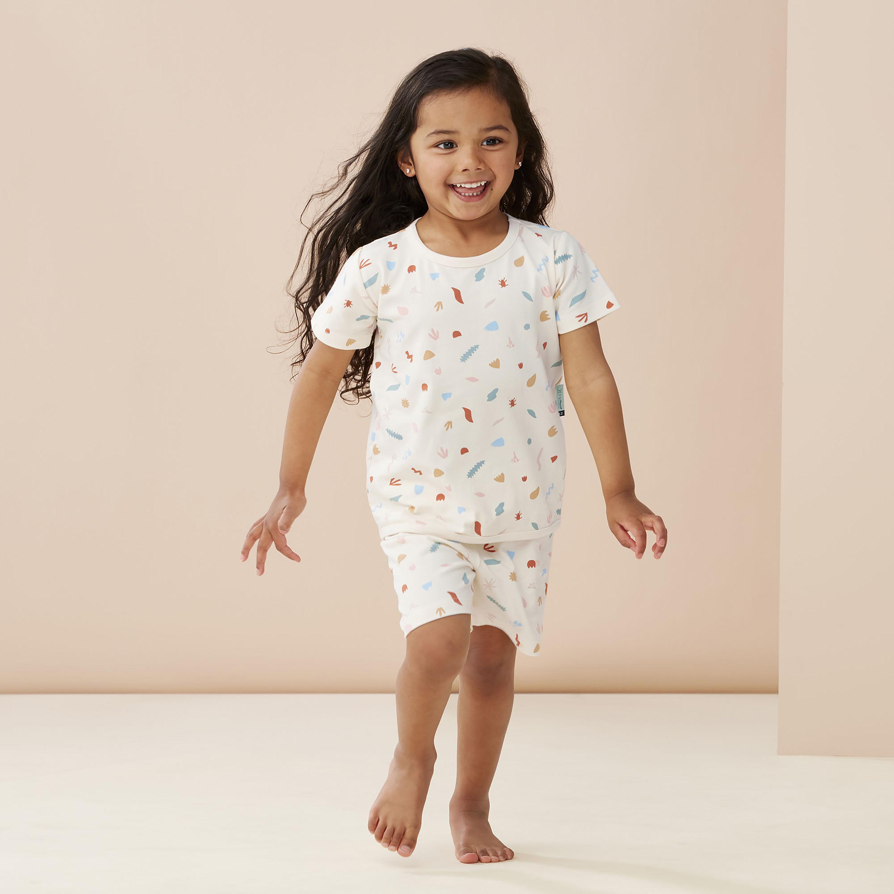 طقم بأكمام قصيرة وشورت 0.2 توغ - ديزرت بلوم من إرجو باوتش-baby-boys-clothing-setsandcoords-image-2