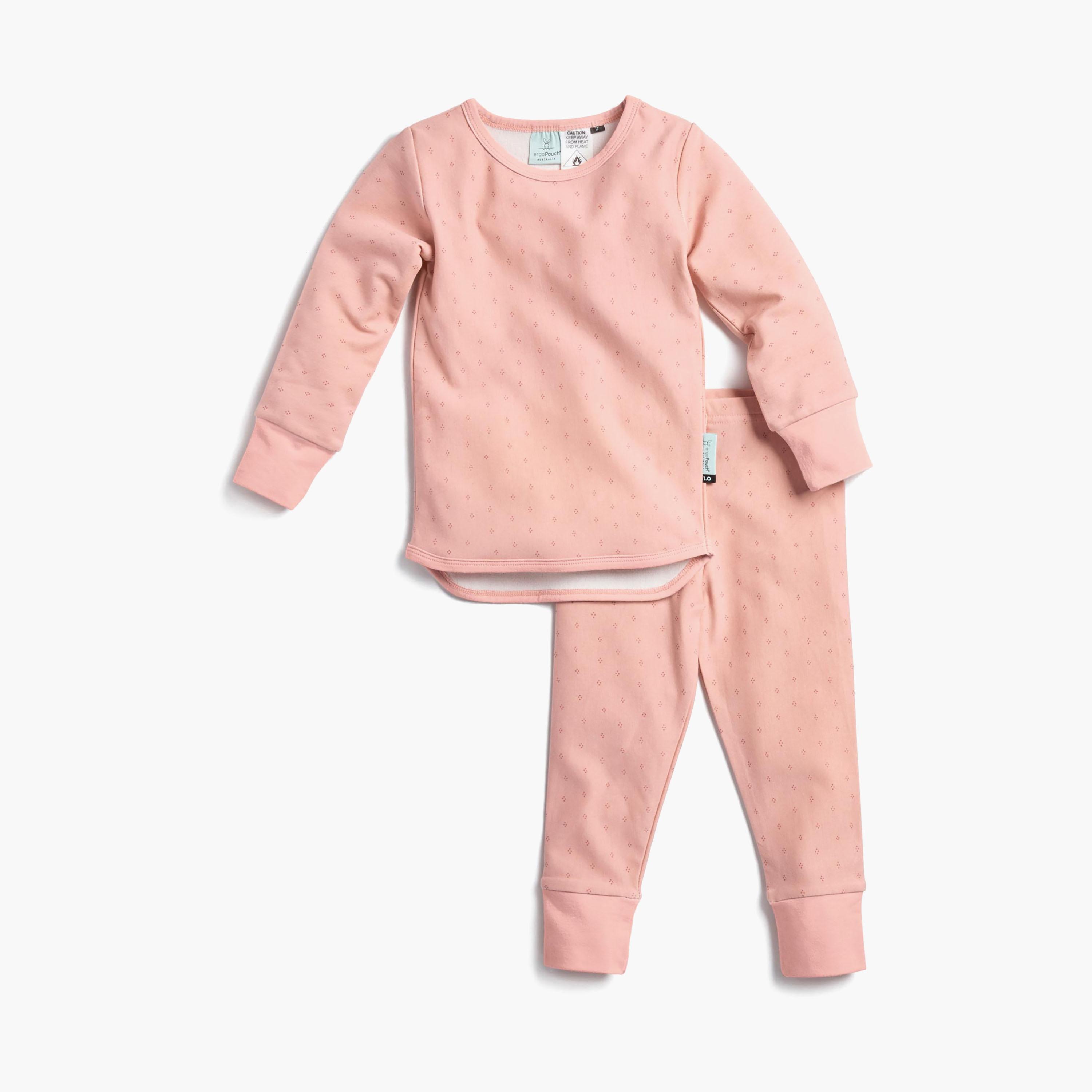 ergoPouch Long Sleeve Top & Pyjamas Set 0.2 TOG - Berries-baby-girls-clothing-nightwear-pyjamasets-image-1