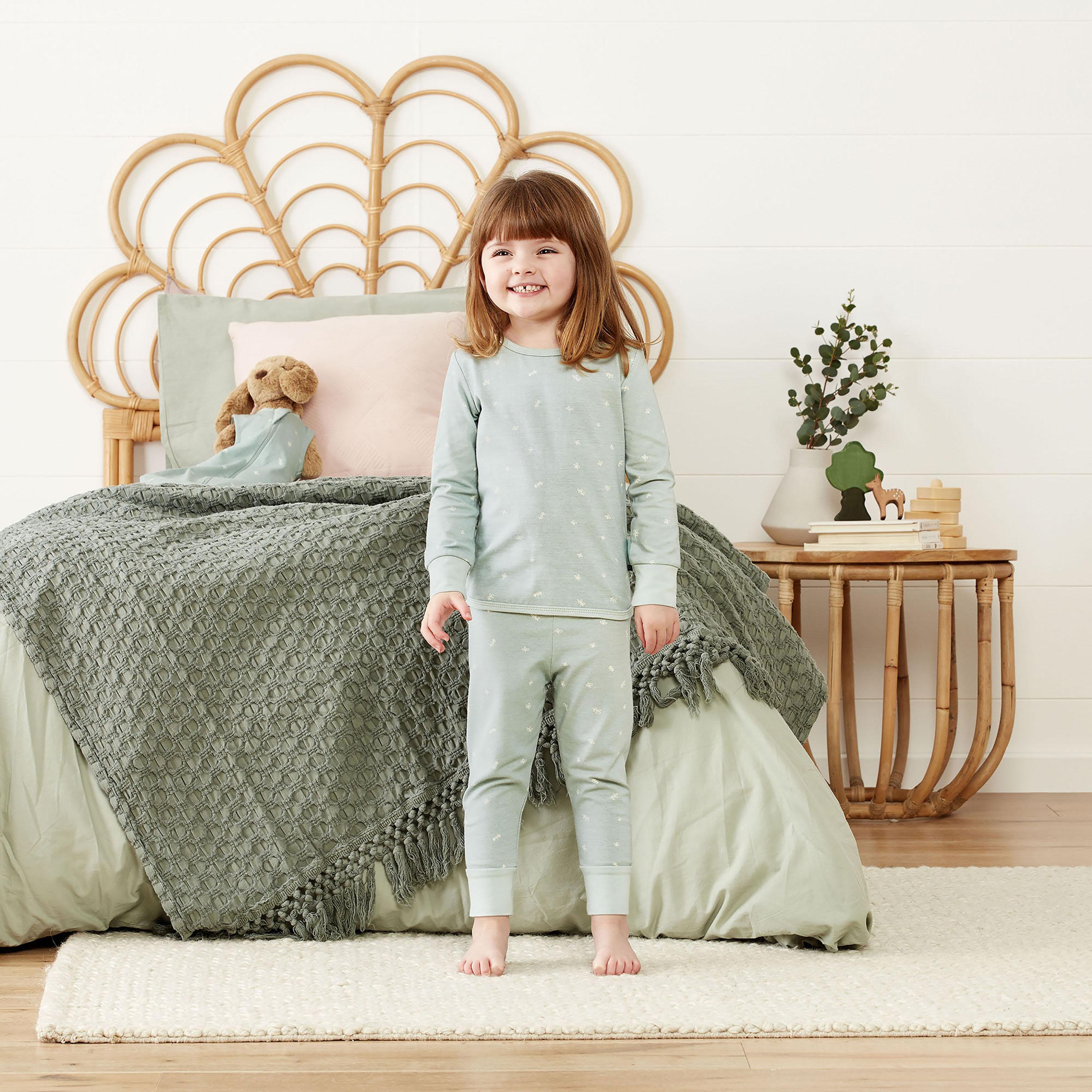 ergoPouch Long Sleeve Top & Pyjamas Set 0.2 TOG - Sage-baby-boys-clothing-nightwear-pyjamasets-image-10