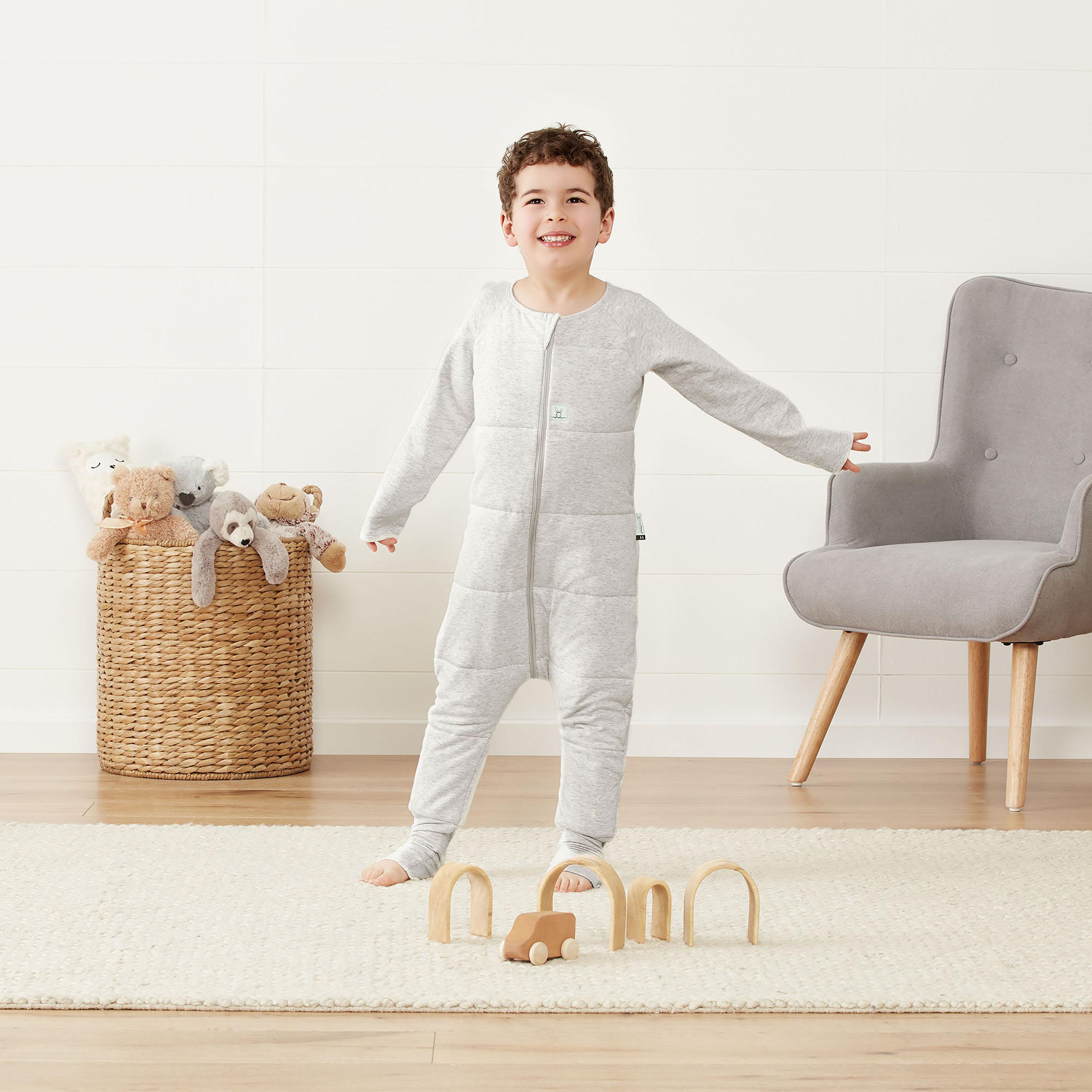 ergoPouch Sleep Onesie 2.5 TOG - Grey Marle-baby-boys-clothing-nightwear-sleepsuits-image-13