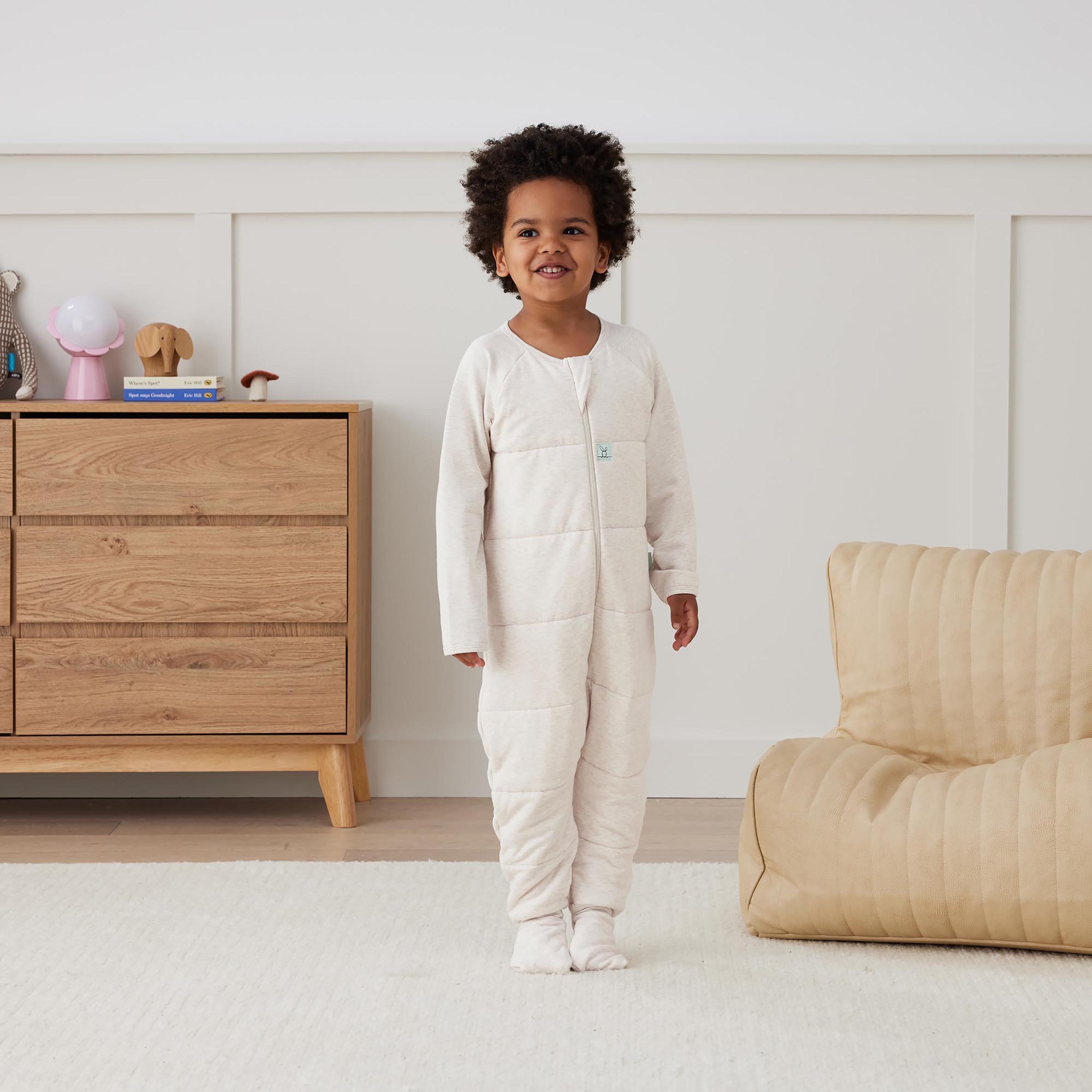 ergoPouch Sleep Onesie 2.5 TOG - Oatmeal Marle-baby-boys-clothing-nightwear-sleepsuits-image-13