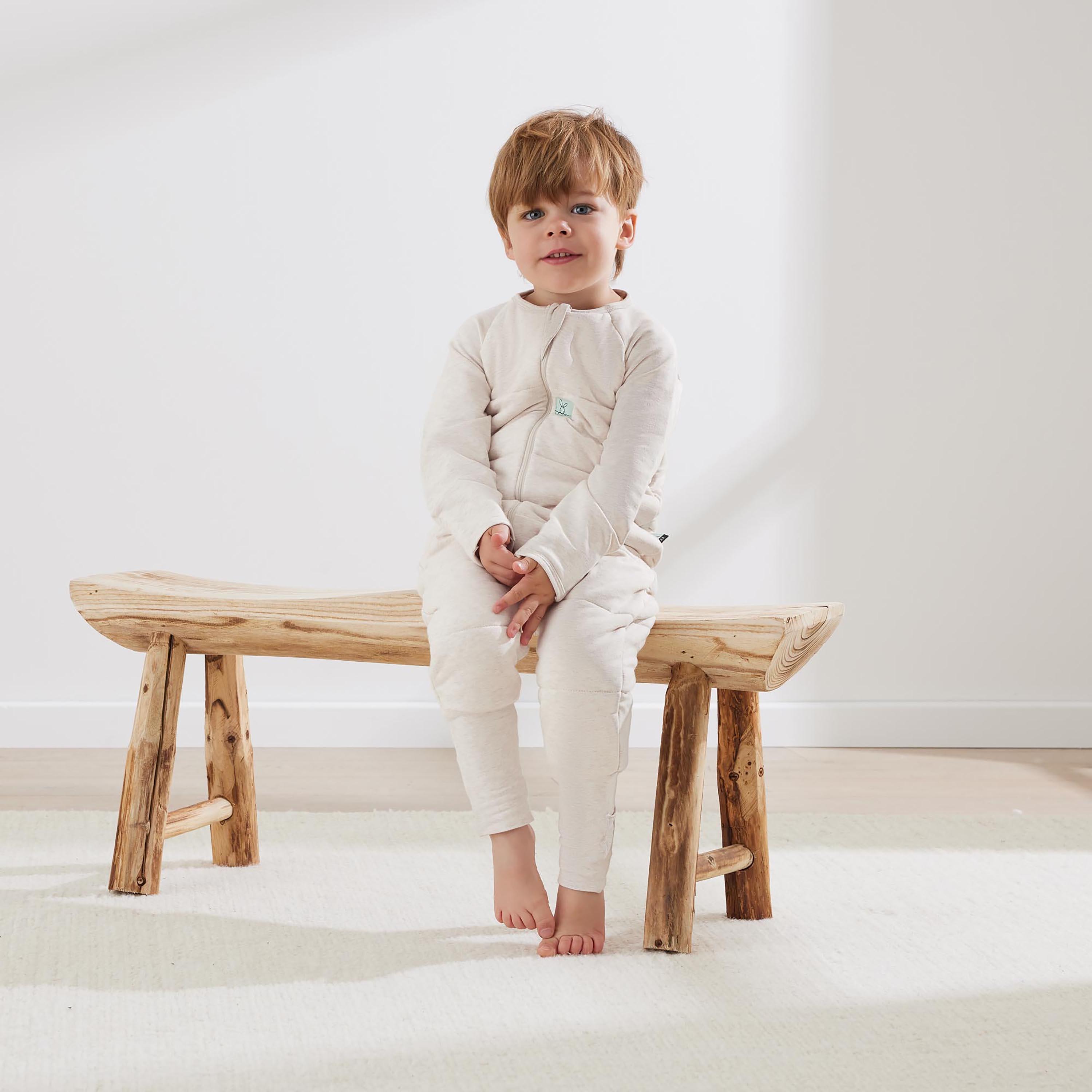 ergoPouch Sleep Onesie 2.5 TOG - Oatmeal Marle-baby-boys-clothing-nightwear-sleepsuits-image-14