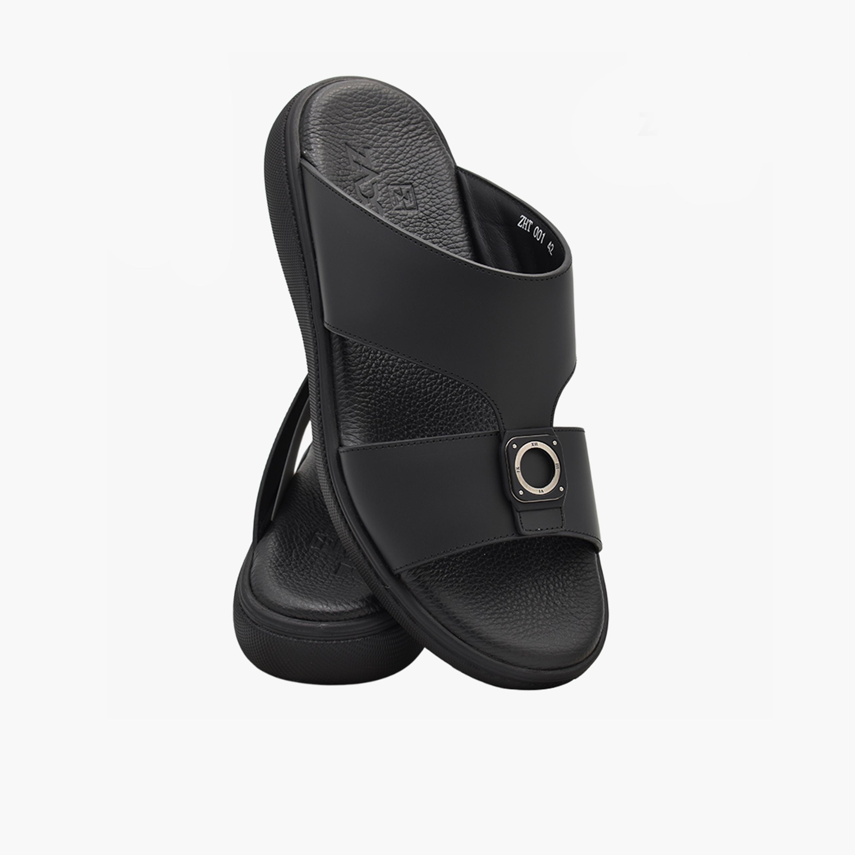 Zadoni Men's Italian Leather Arabic Sandals | ZHT-001-men-shoes-sandals-image-2
