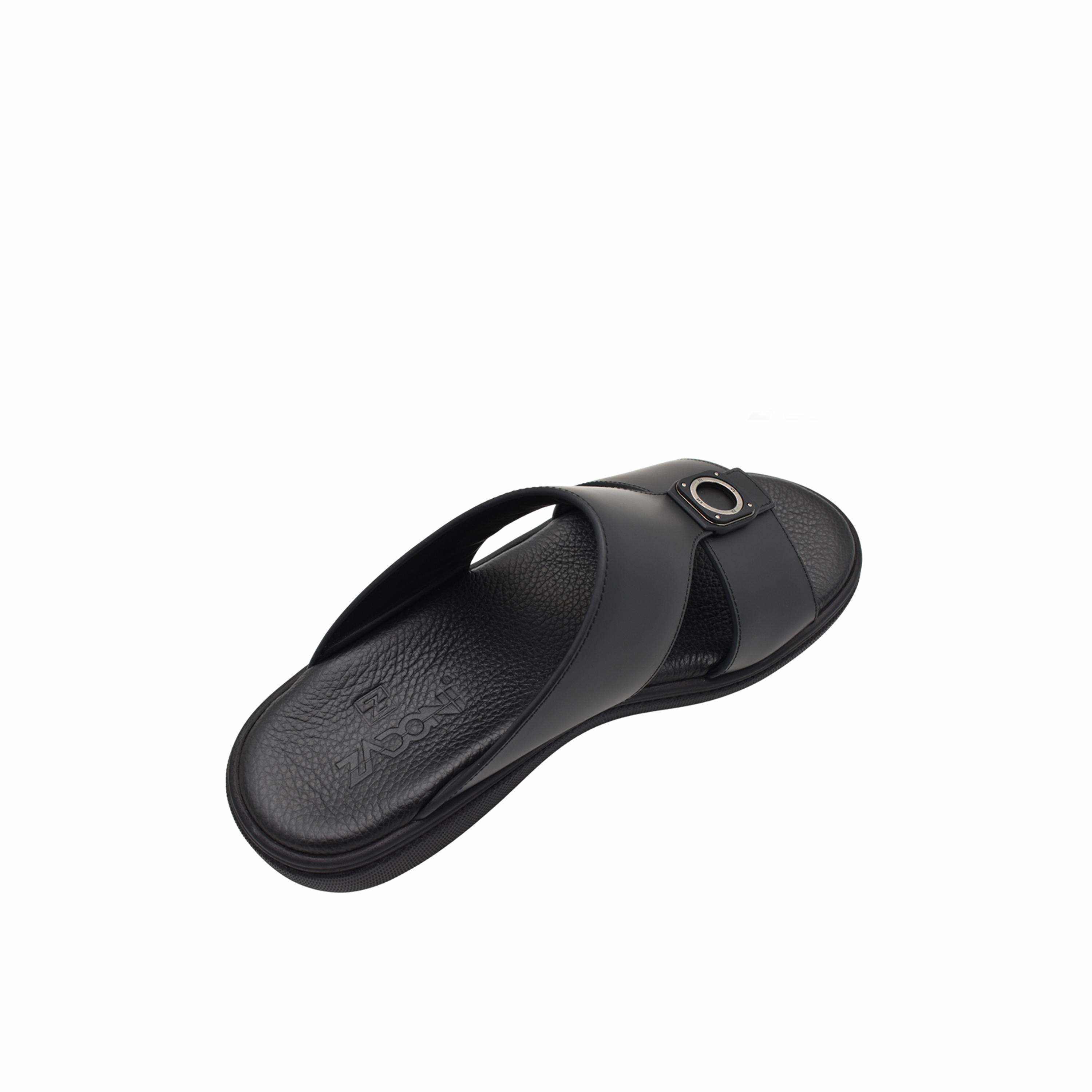 Zadoni Men's Italian Leather Arabic Sandals | ZHT-001-men-shoes-sandals-image-5