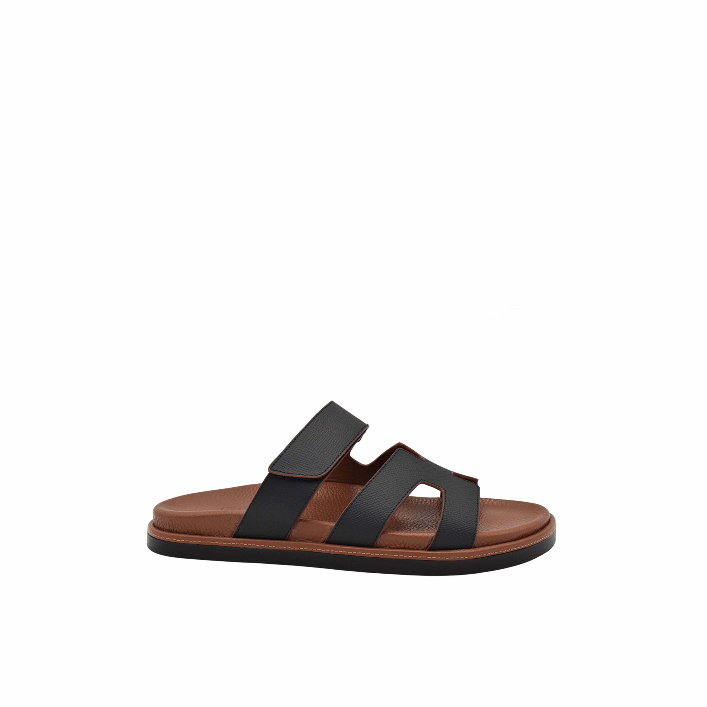 Zadoni Men's Italian Leather Arabic Sandals | ZRB-003-men-shoes-sandals-image-4