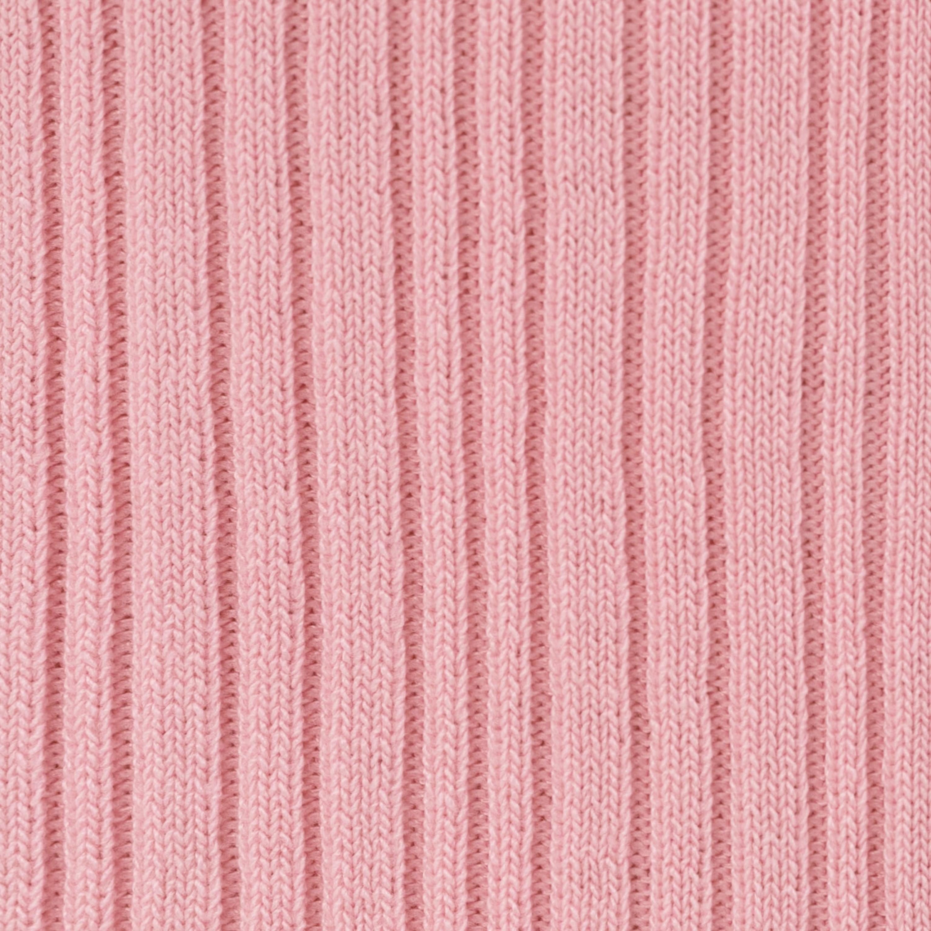 Lichi Pink Ribbed Mock Neck Women's Top-women-clothing-shirtsandblouses-blouses-image-5