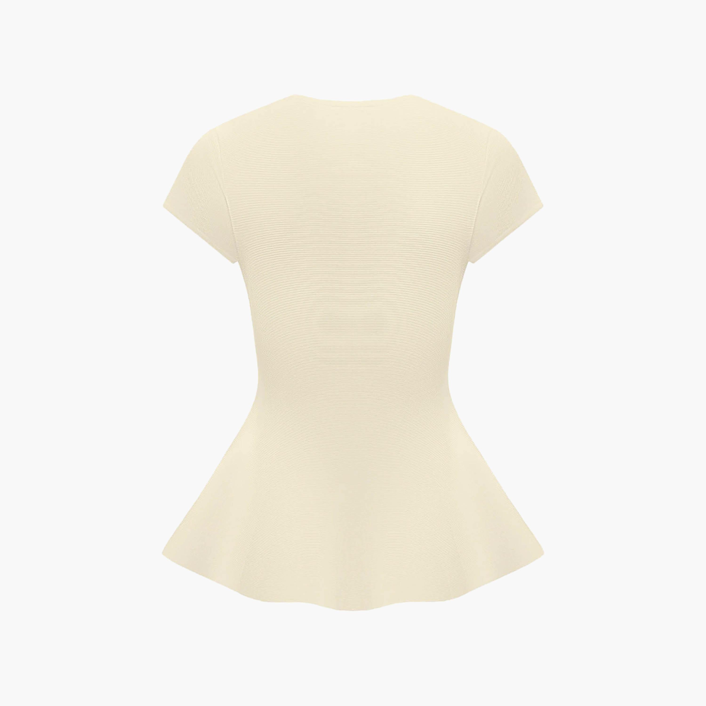 Lichi Cap Sleeves Women's Peplum Top-women-clothing-shirtsandblouses-blouses-image-6