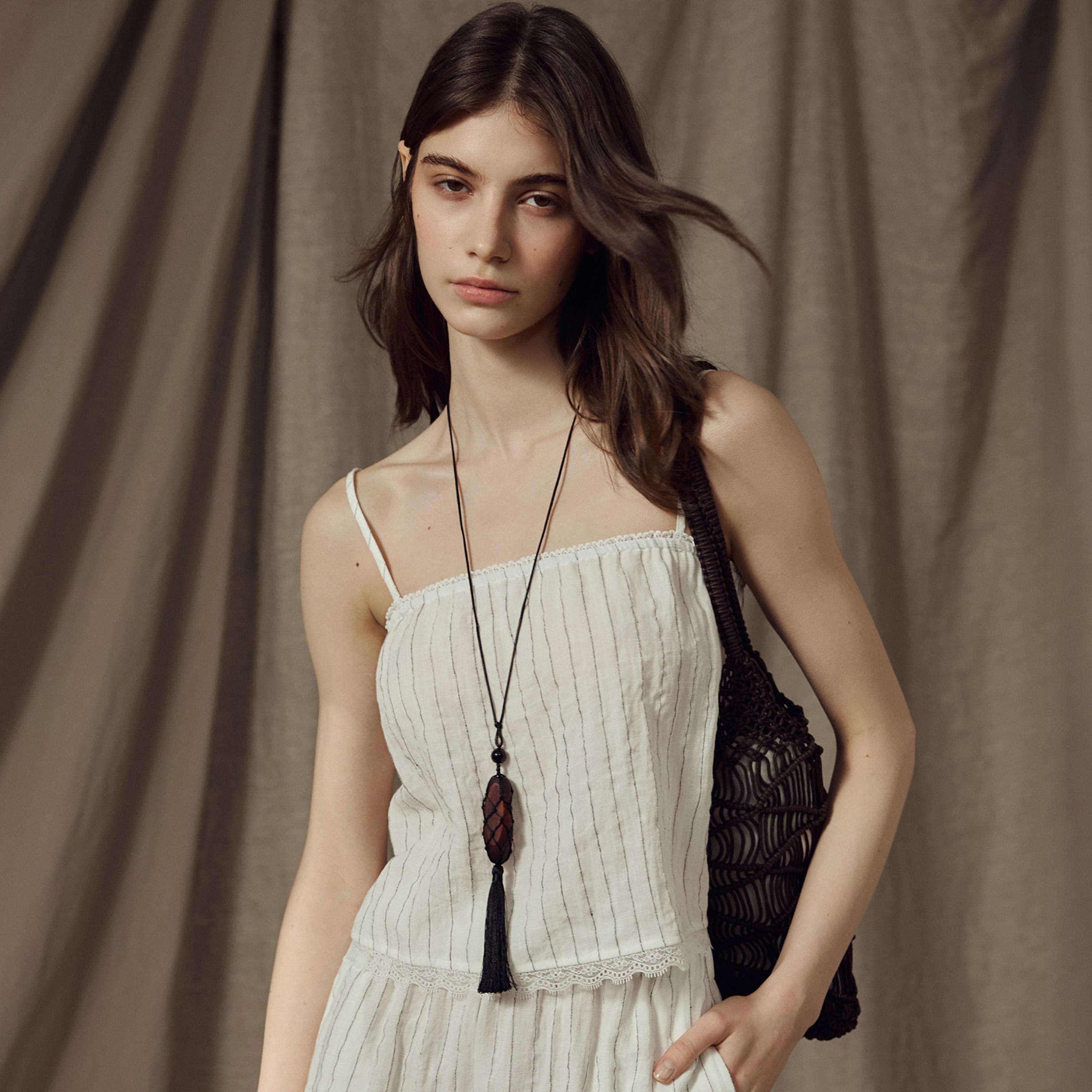 Lichi Striped Spaghetti Straps Women's Cami Top-women-clothing-shirtsandblouses-blouses-image-1