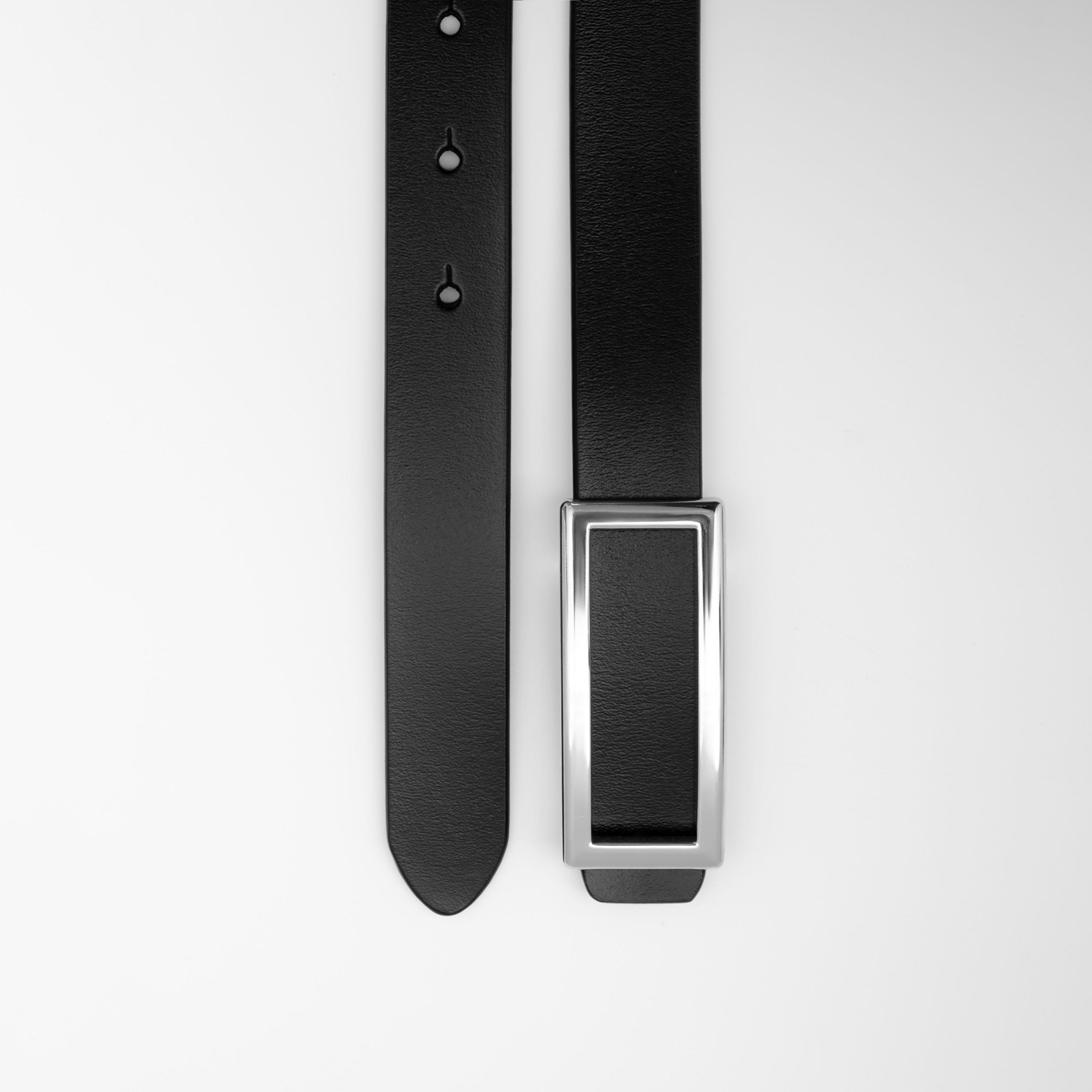 حزام ليتشي جلدي رفيع للنساء بلون أسود وإبزيم دبوس | مقاس موحد | blt0198-women-clothingaccessories-belts-image-3
