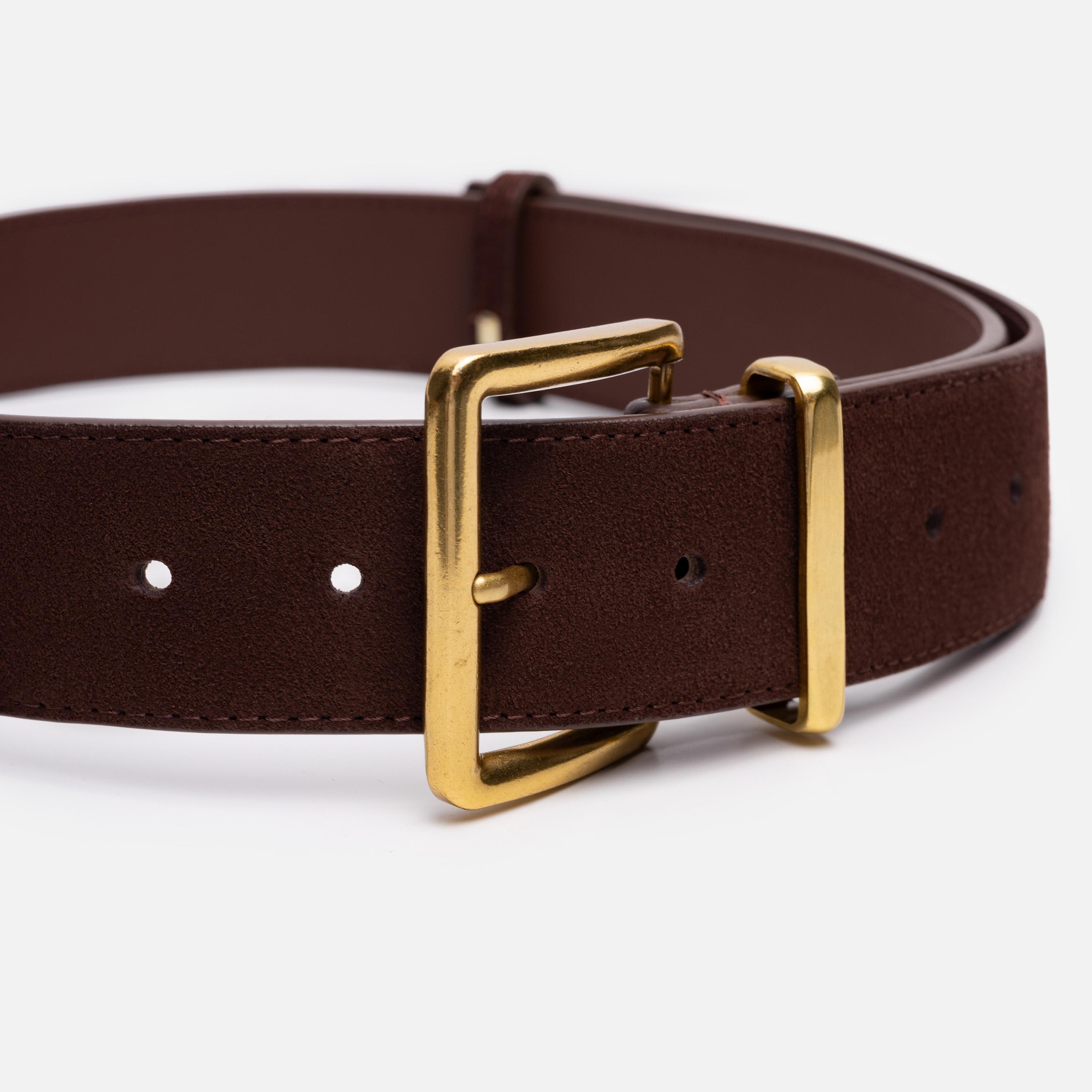 حزام ليتشي جلدي عريض للنساء بلون بني وإبزيم دبوس | مقاس موحد | blt0223-women-clothingaccessories-belts-image-3