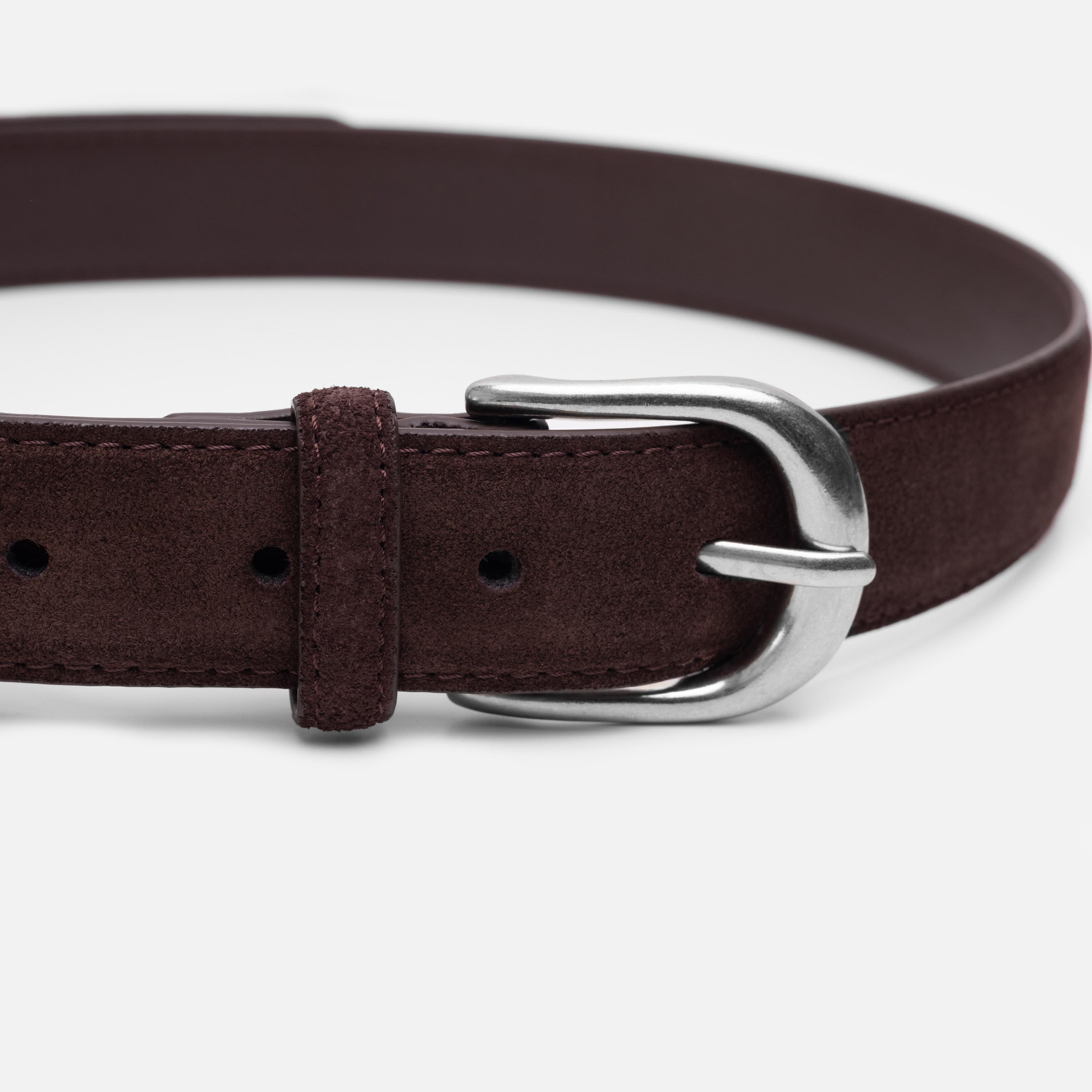 حزام ليتشي جلدي عريض للنساء بلون بني وإبزيم دبوس | مقاس موحد | blt0227-women-clothingaccessories-belts-image-3