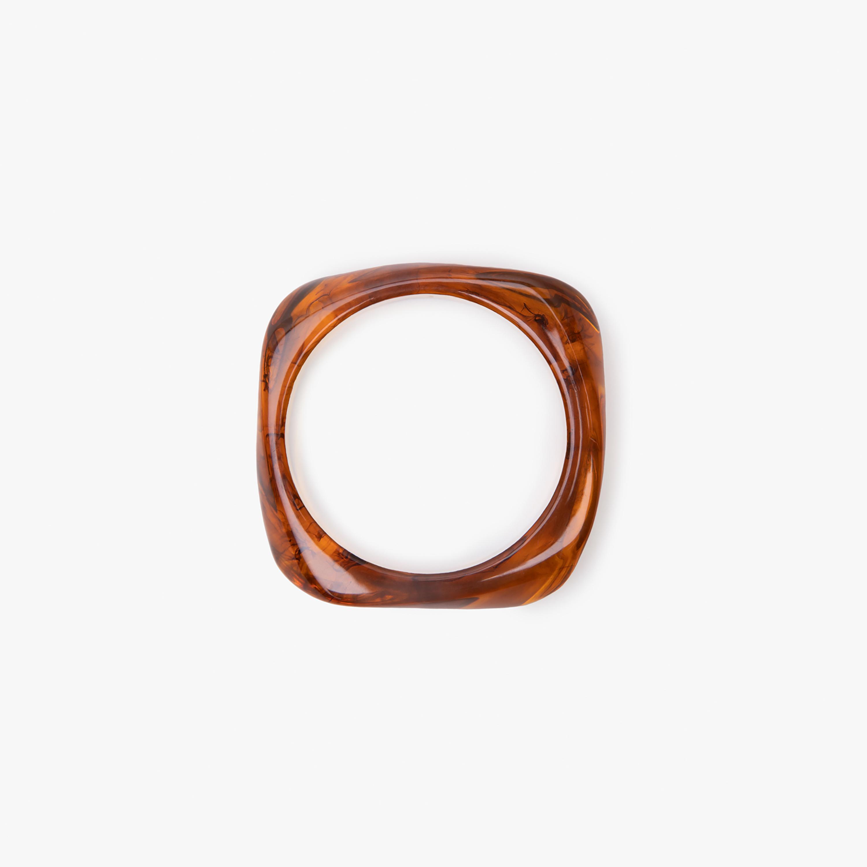 سوار ليتشي بيج للنساء من الأكريليك بنقشة رخامية-women-watchesandjewellery-jewellery-banglesandbracelets-image-3