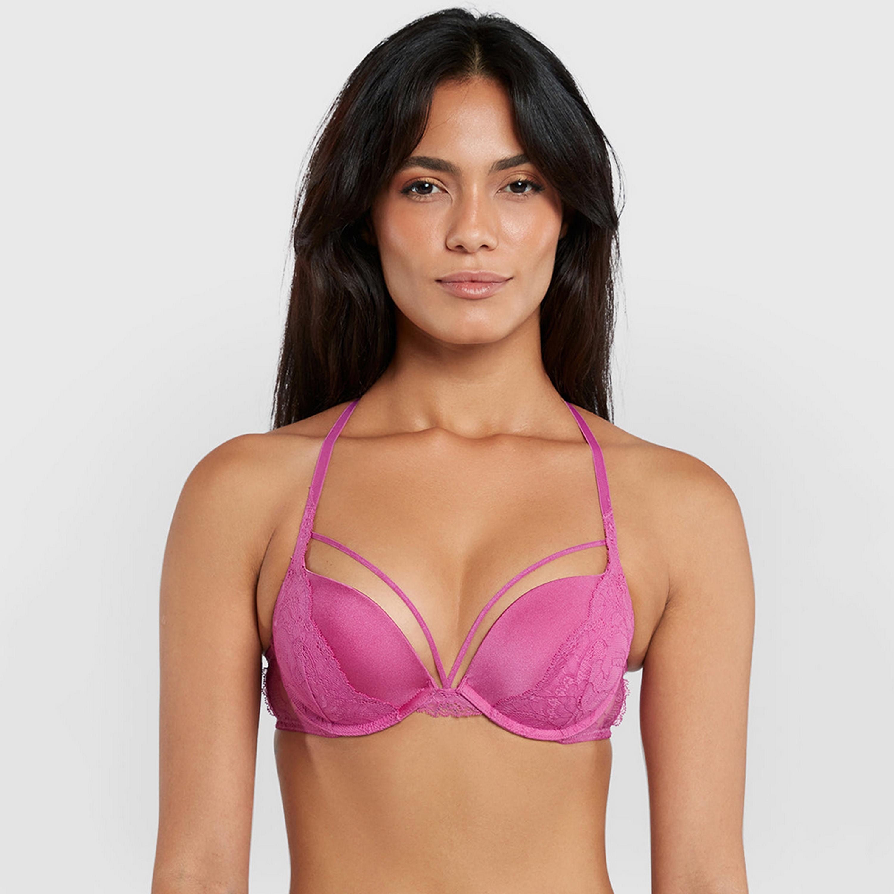 Isla & Evie Obvious Wired High Support Gel Padded Women's Plunge Bra-women-clothing-lingerie-bras-image-5