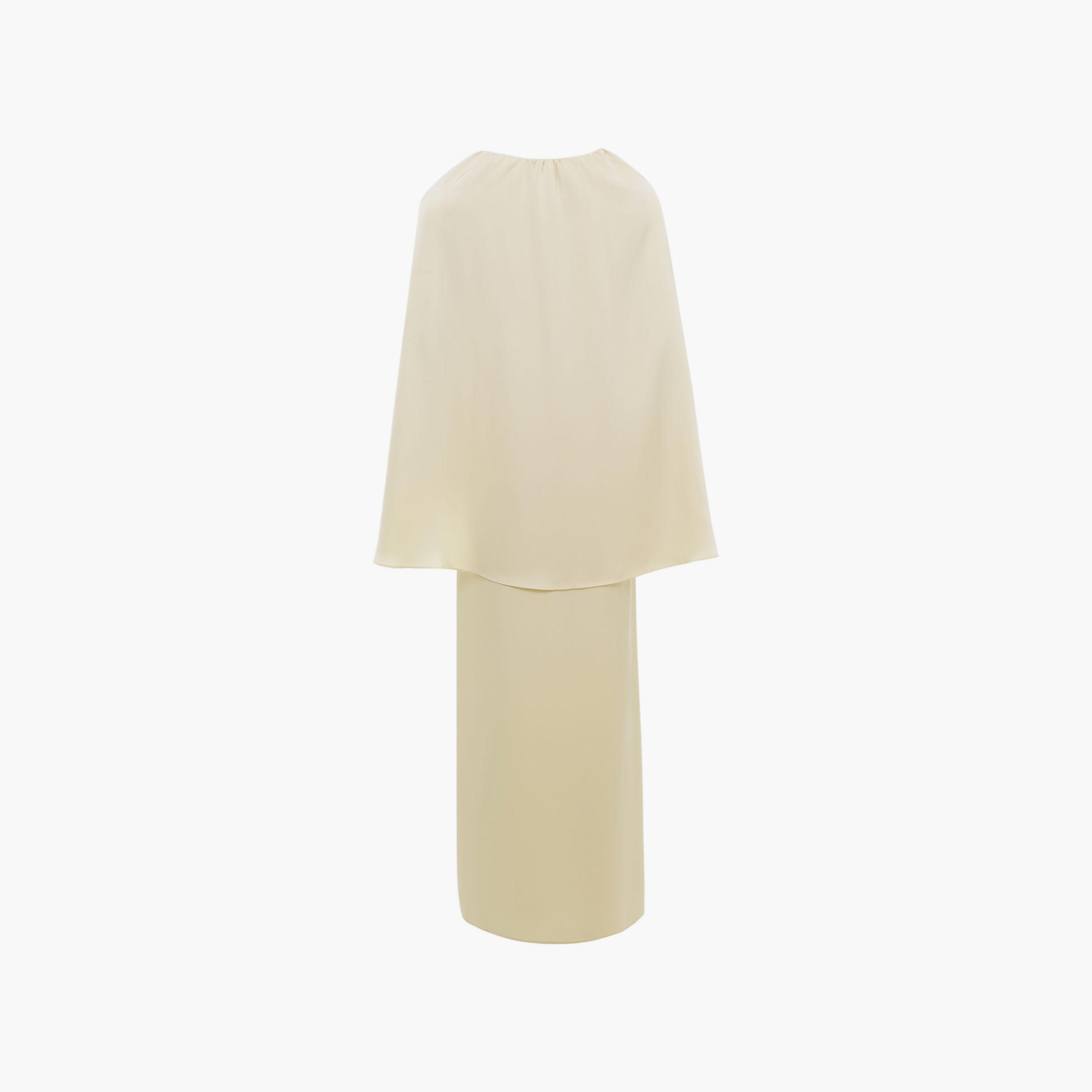 Lichi Satin Straight Women's Maxi Dress with Overlay-women-clothing-dresses-image-6