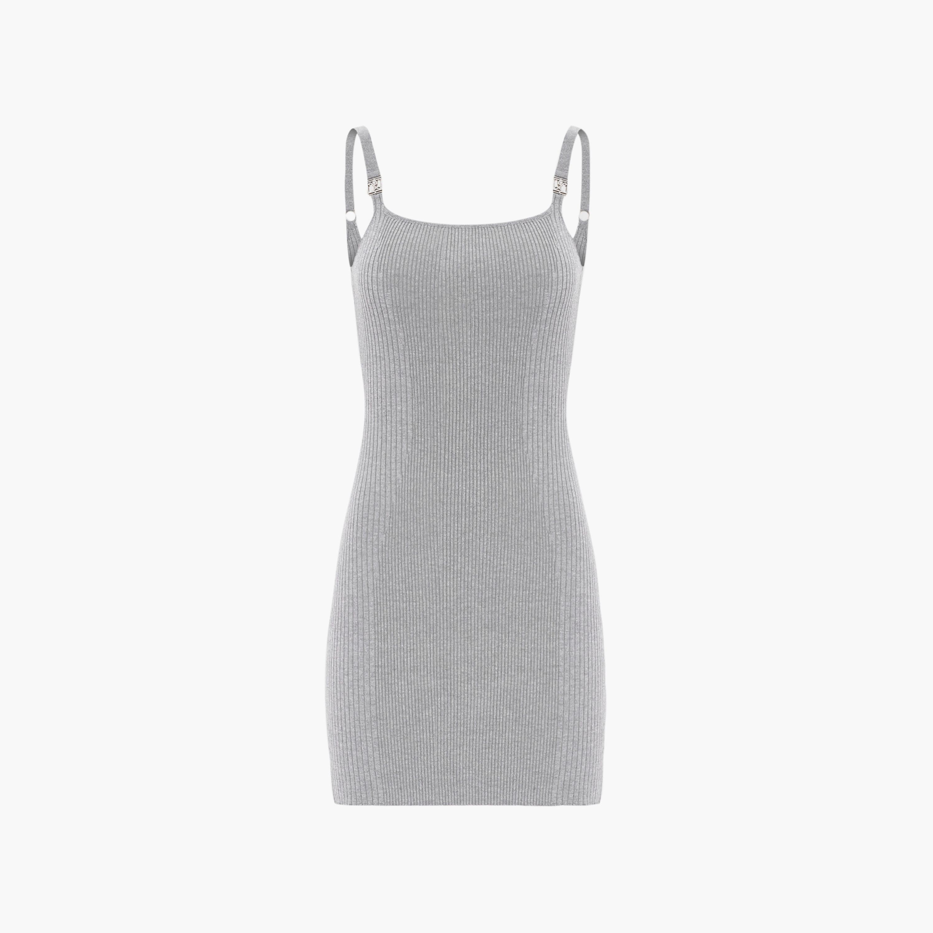 Lichi Ribbed Shoulder Straps Bodycon Women's Mini Dress-women-clothing-dresses-image-5
