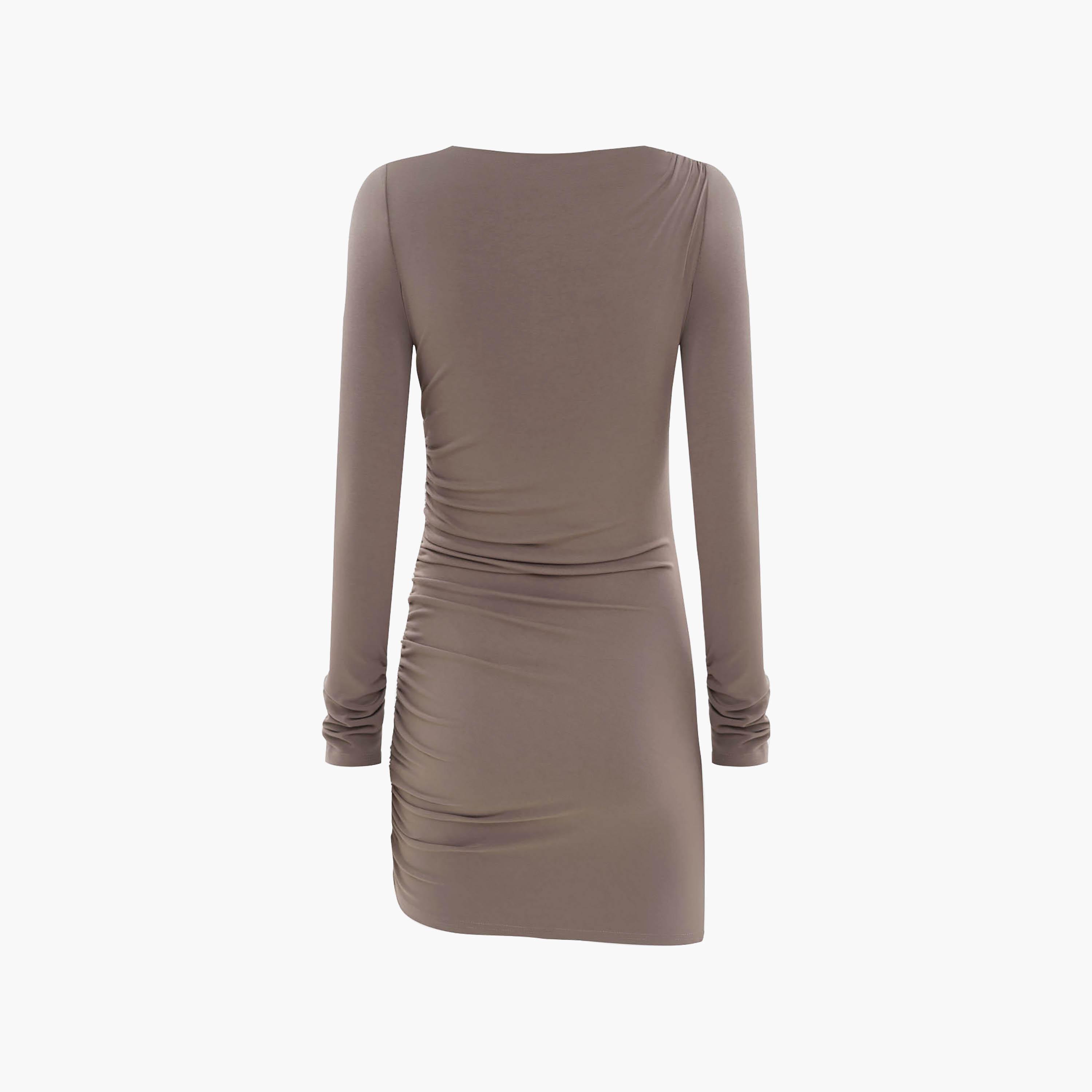فستان ميني ضيق (شيث) بزمزمة للنساء من ليتشي-women-clothing-dresses-image-6