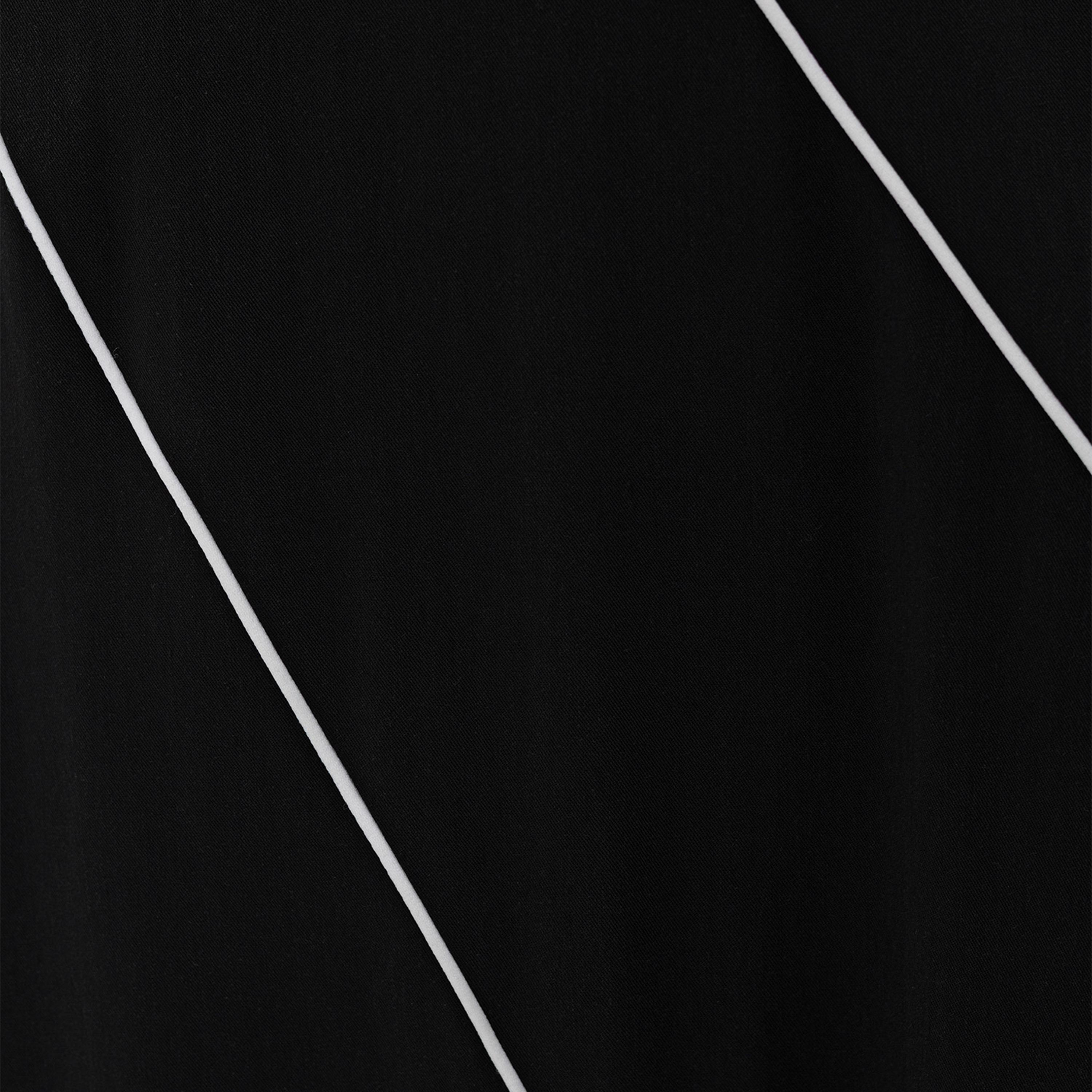Lichi Black Contrast Piping Women's Midi Dress-women-clothing-dresses-image-6