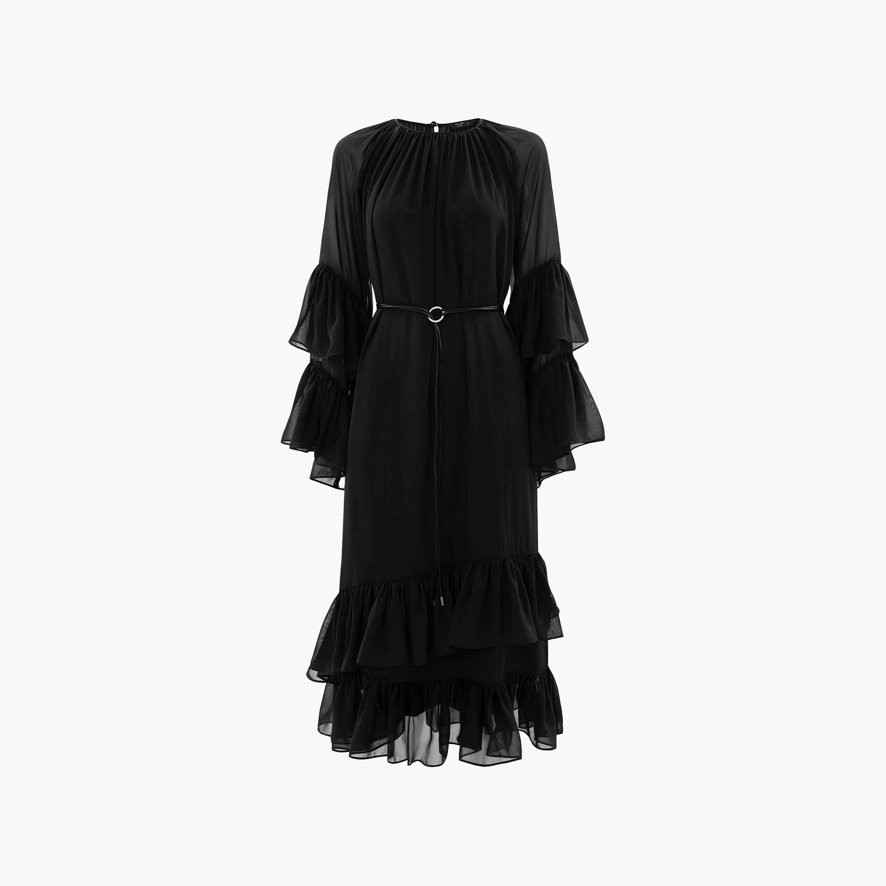 Lichi Ruffled Chiffon Tiered Women's Maxi Dress-women-clothing-dresses-image-5