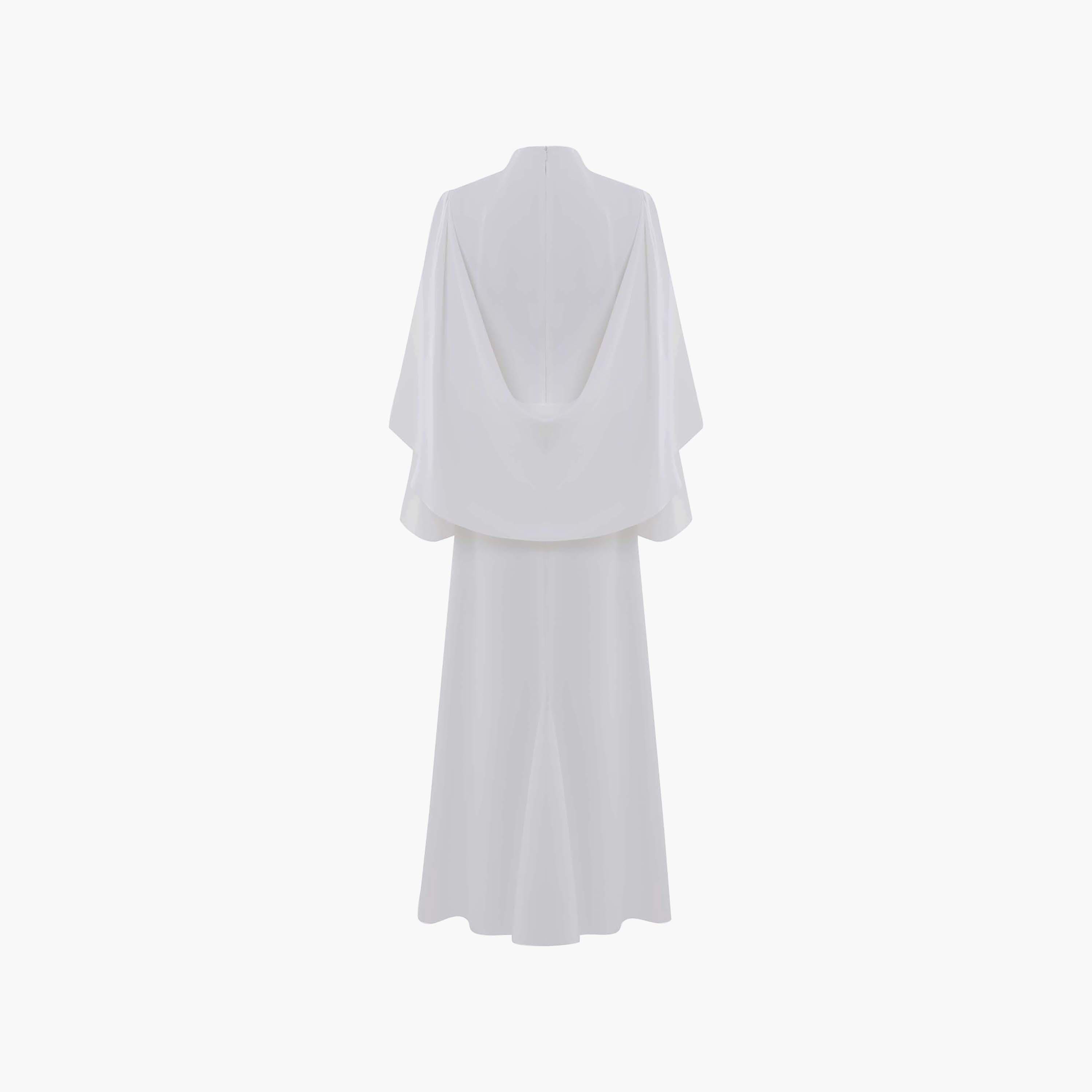 Lichi Mock Neck Flared Women's Maxi Evening Dress-women-clothing-dresses-image-6