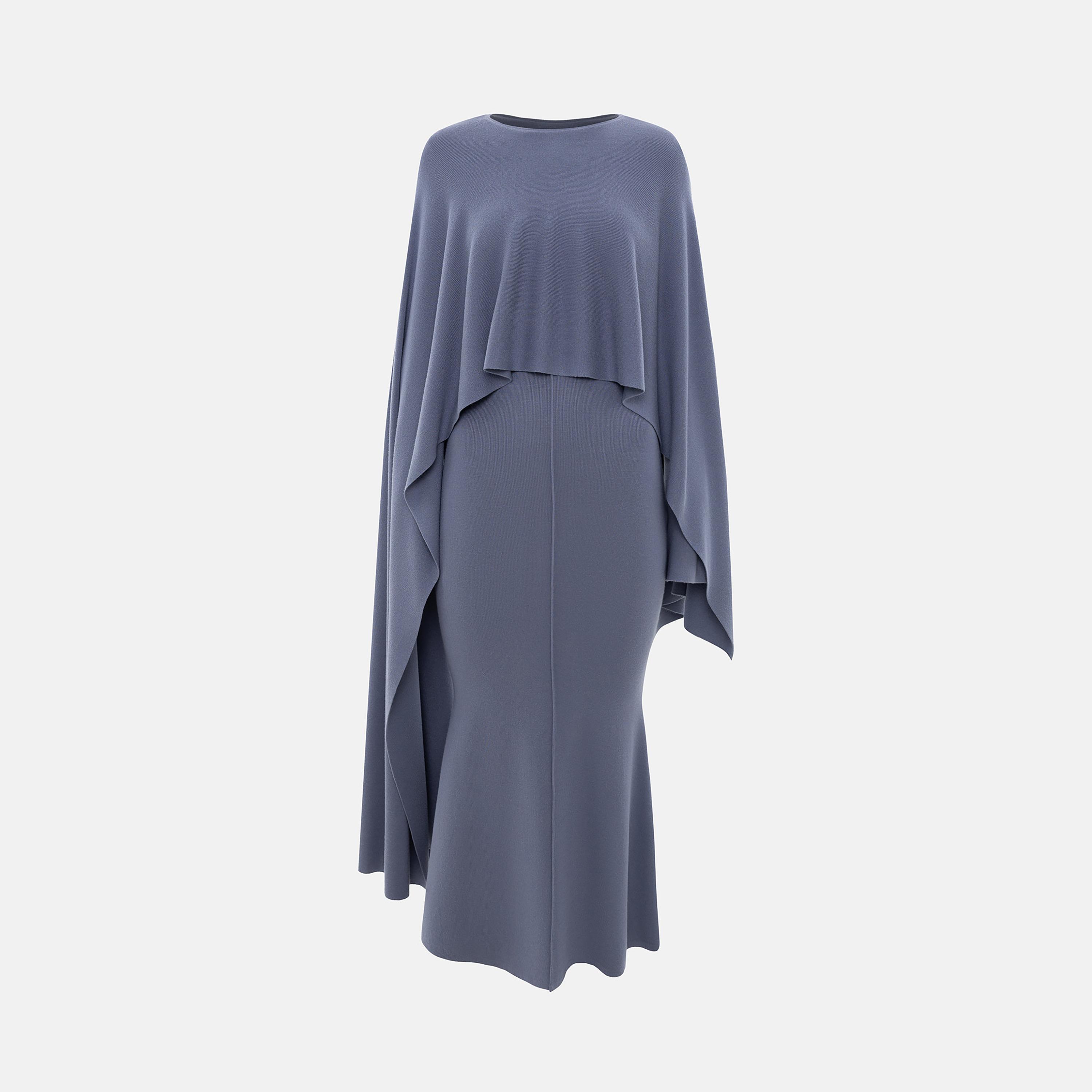 Lichi Cap Sleeves Trumpet Women's Maxi Dress-women-clothing-dresses-image-5