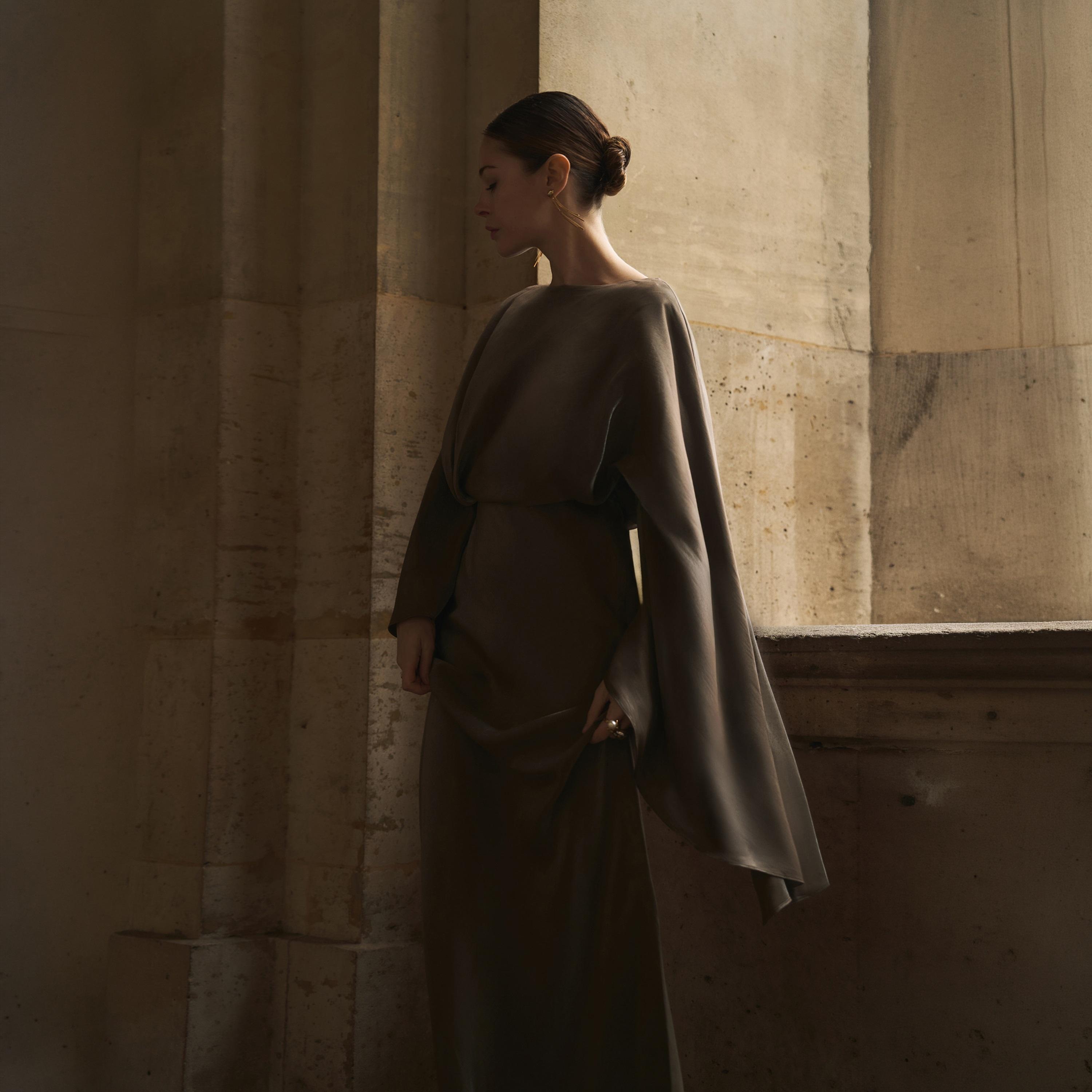 Lichi Satin Sheath Women's Maxi Evening Dress-women-clothing-dresses-image-2