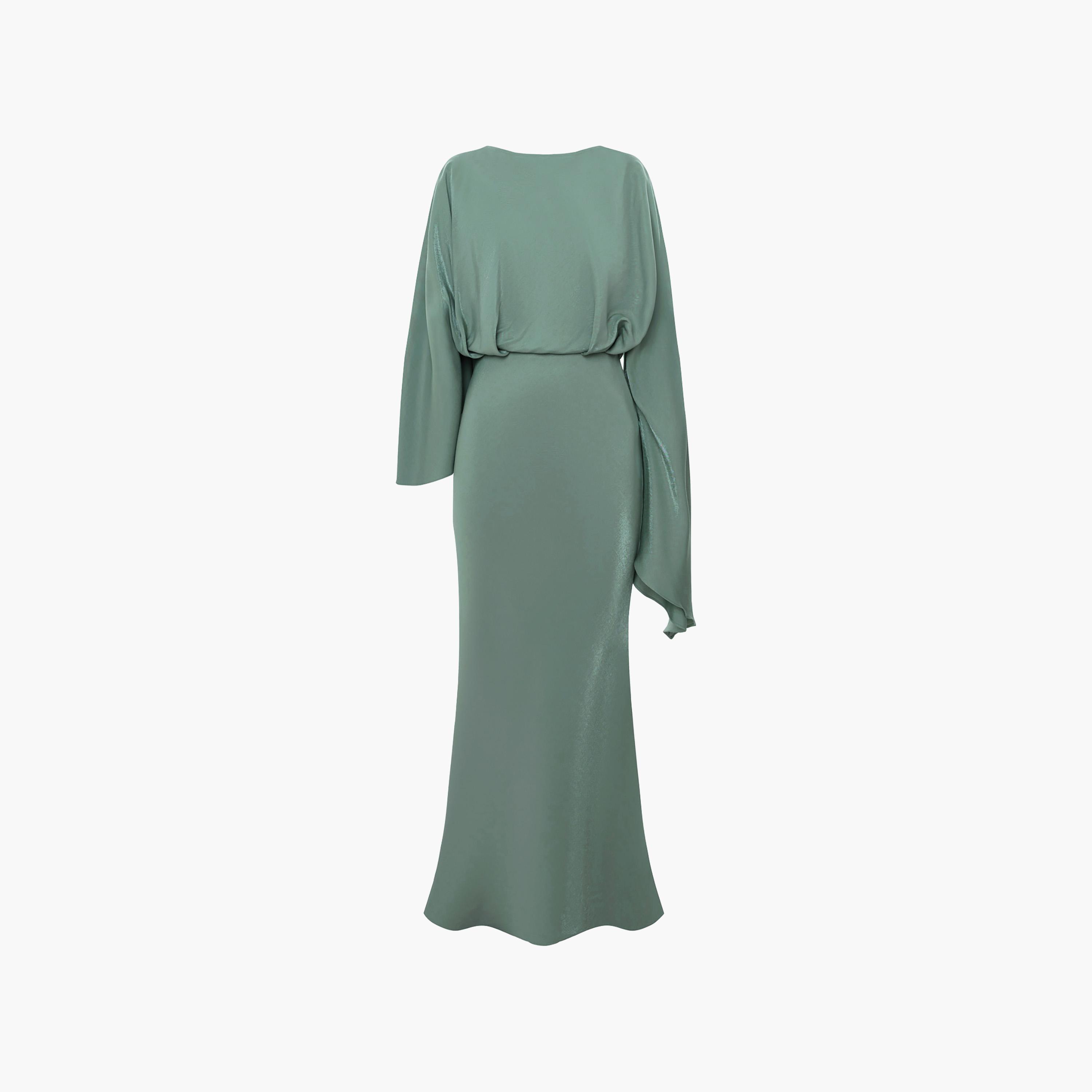 Lichi Satin Sheath Women's Maxi Evening Dress-women-clothing-dresses-image-5
