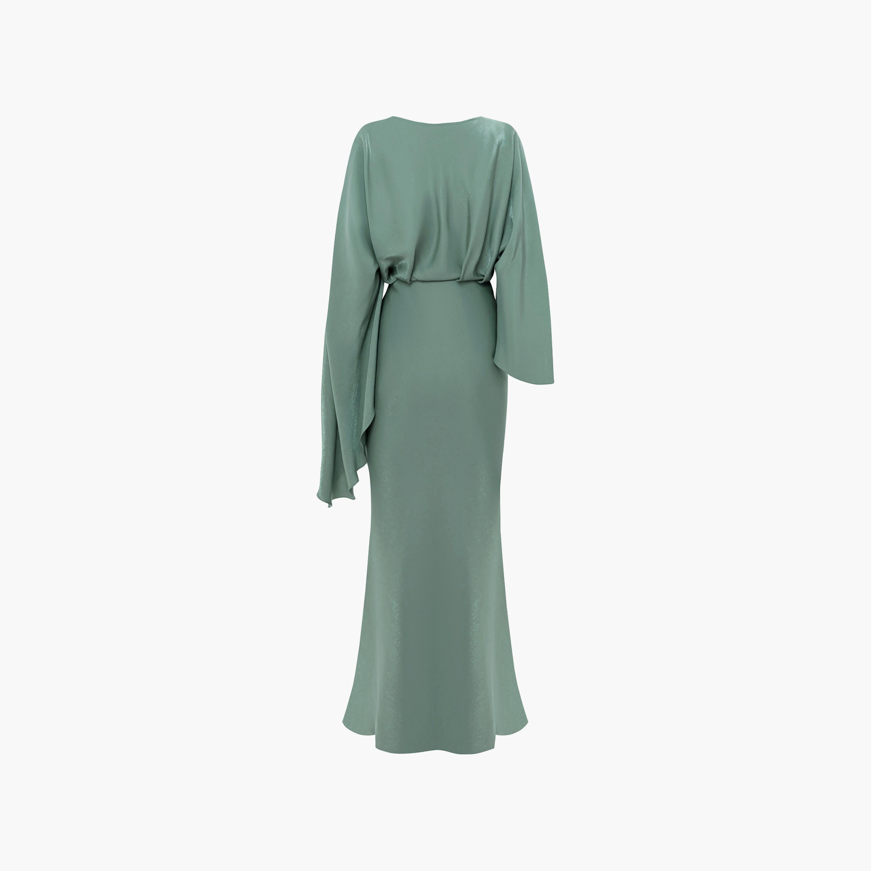 Lichi Satin Sheath Women's Maxi Evening Dress-women-clothing-dresses-image-6