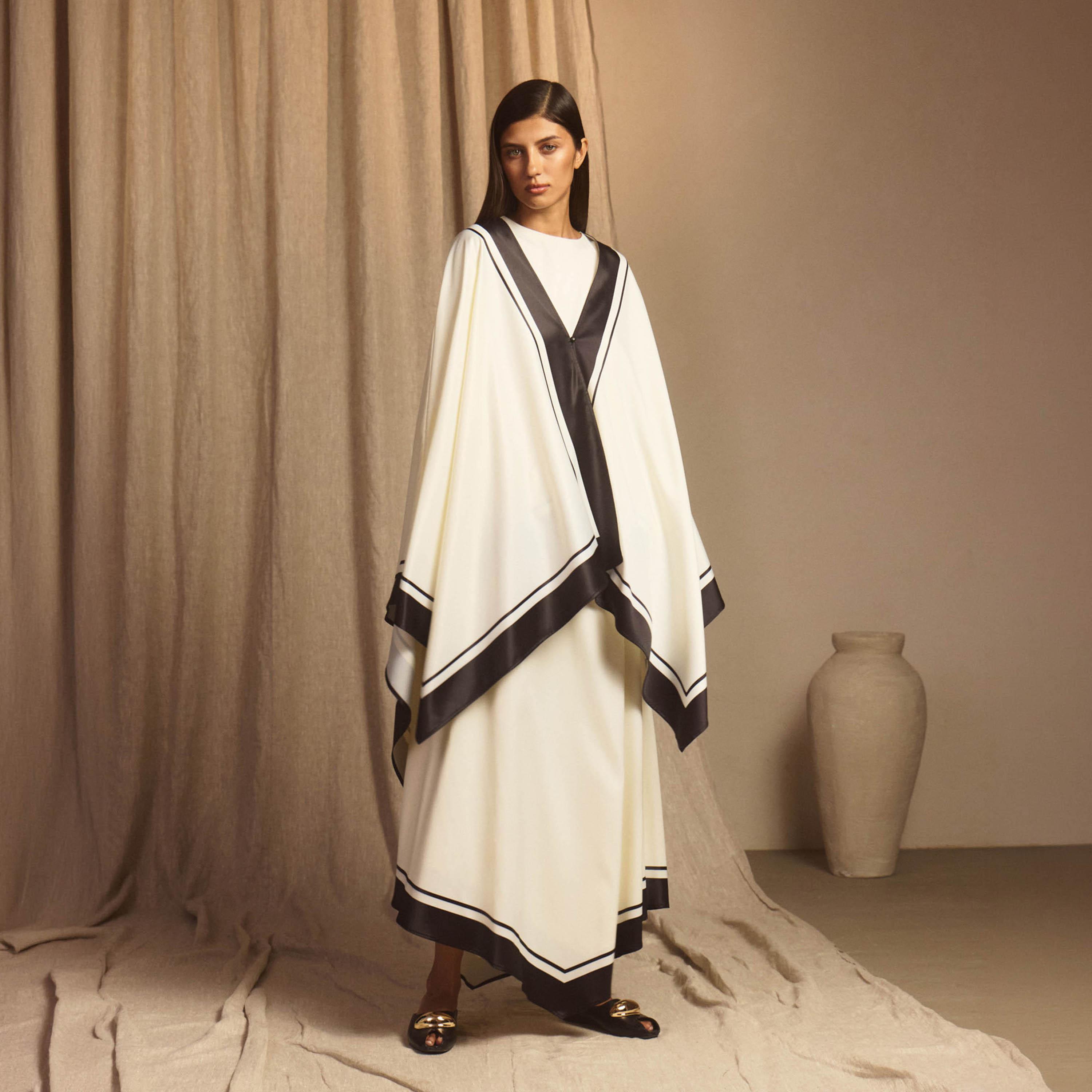Lichi Colour-Blocked Kaftan Women's Maxi Dress-women-clothing-dresses-image-2