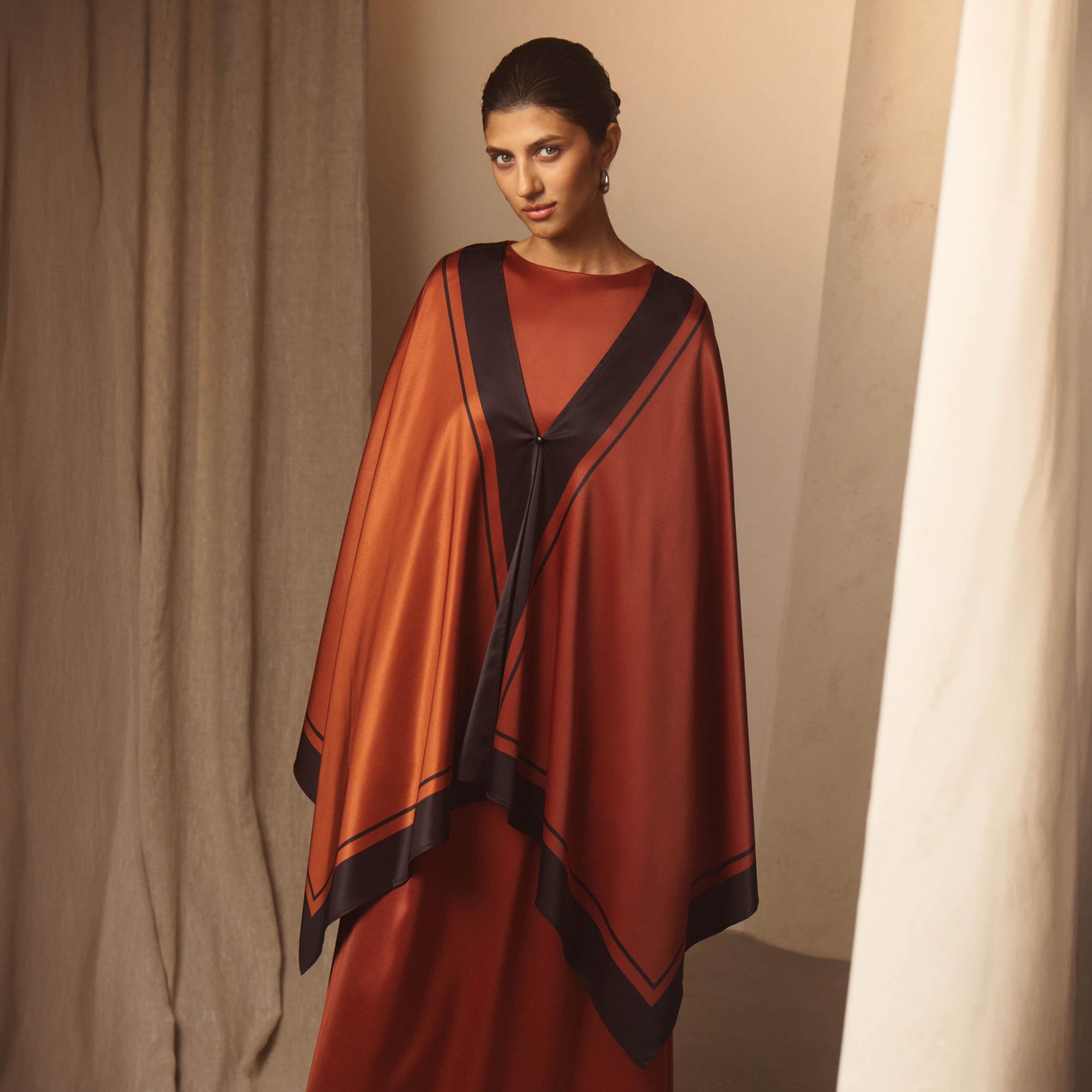 Lichi Colour-Blocked Kaftan Women's Maxi Dress-women-clothing-dresses-image-2