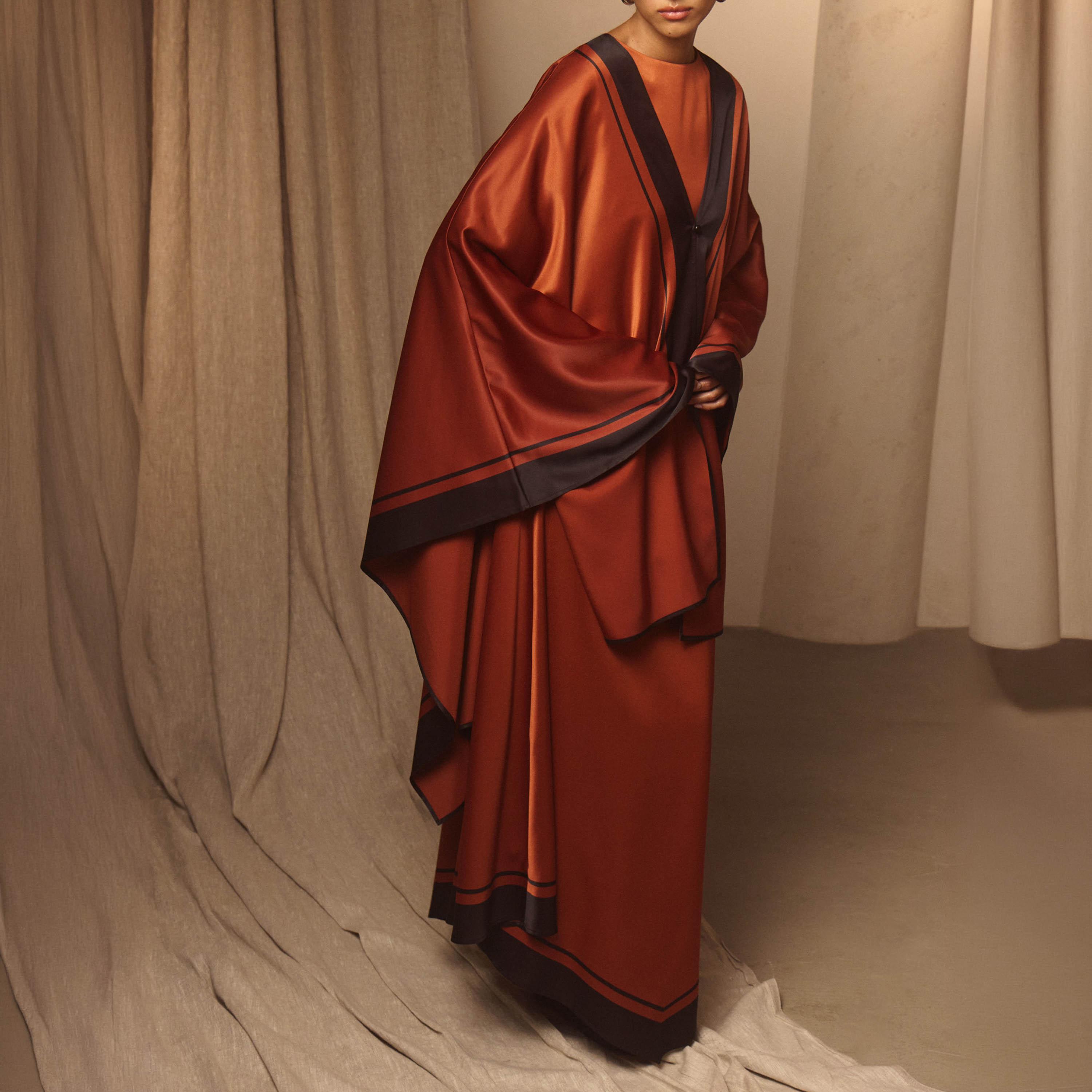 Lichi Colour-Blocked Kaftan Women's Maxi Dress-women-clothing-dresses-image-3