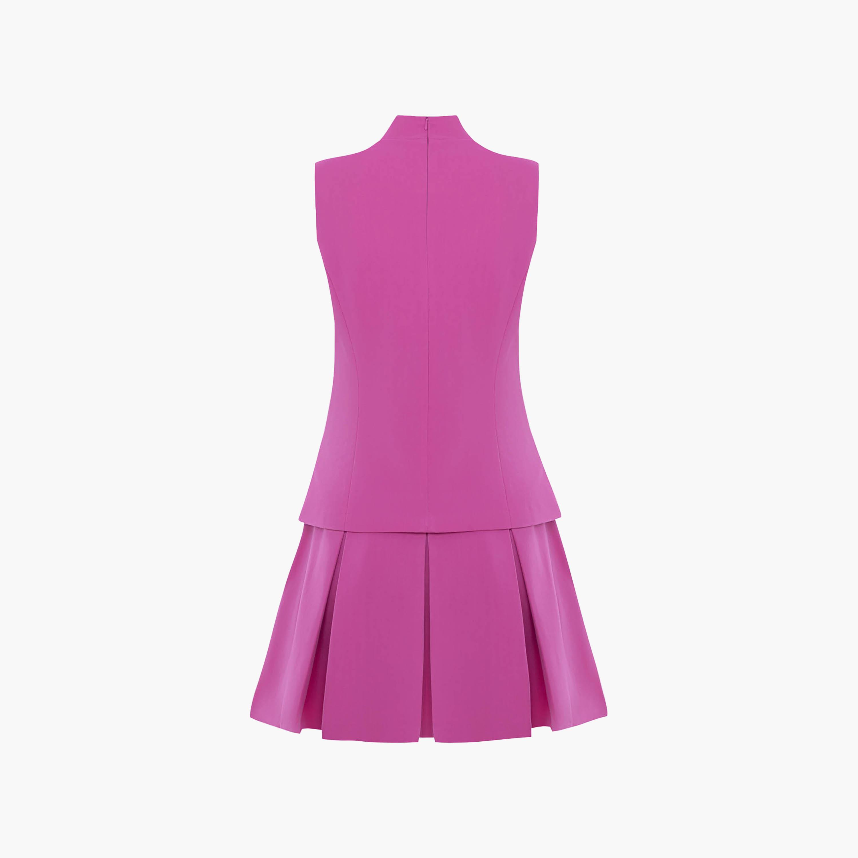 Lichi High Neck Women's Mini Dress-women-clothing-dresses-image-6