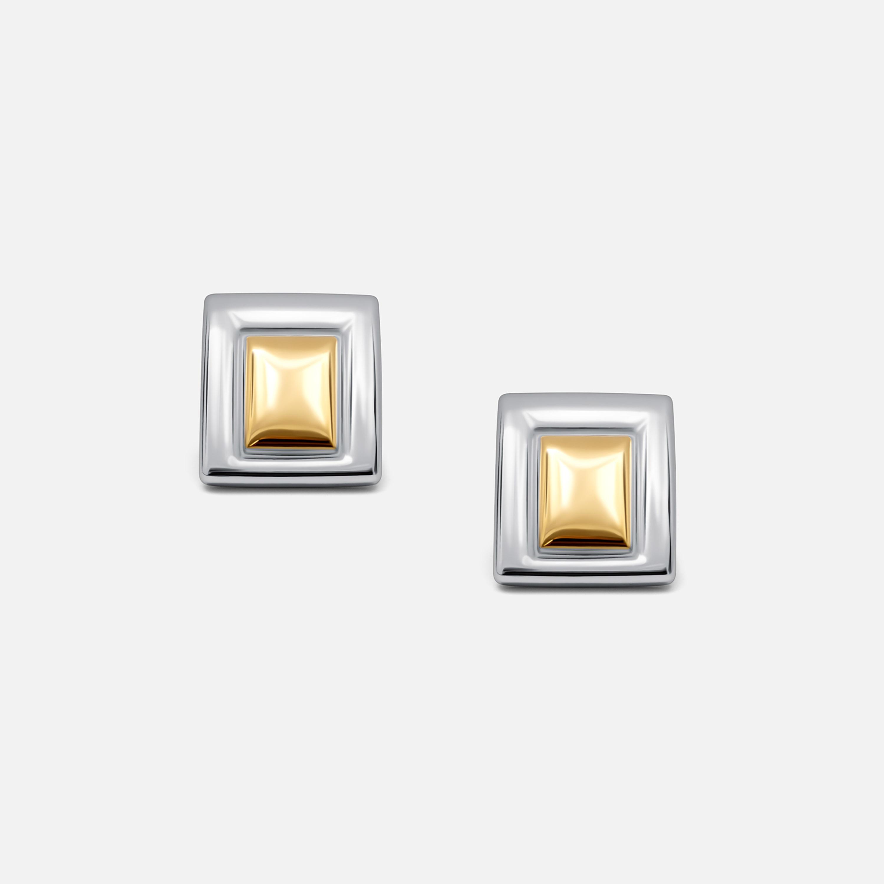 أقراط ليتشي فضية صغيرة للنساء من الستانلس ستيل | ear0498-women-watchesandjewellery-jewellery-earrings-image-2
