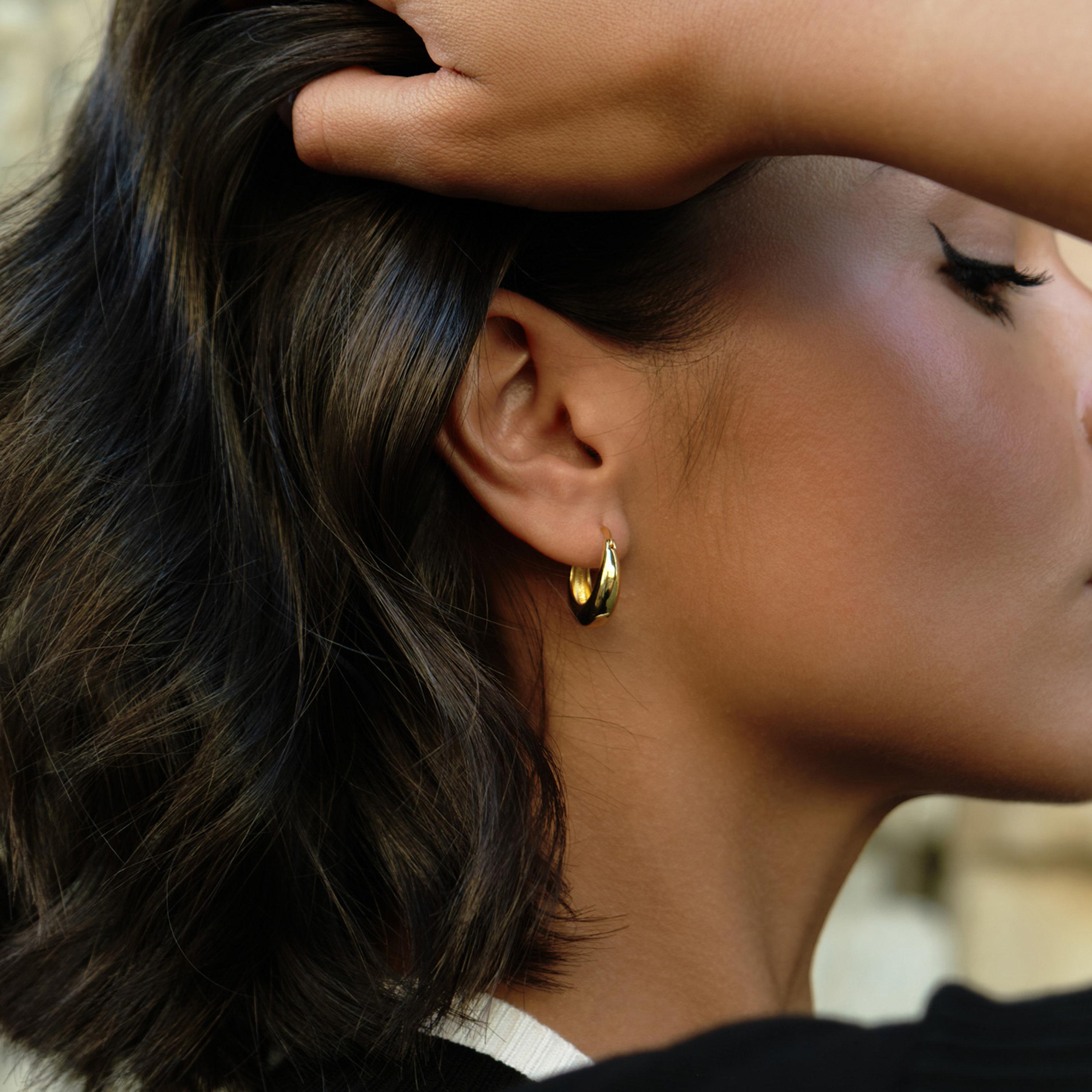 أقراط ليتشي ذهبية حلقية للنساء من سبيكة النحاس | ear0512-women-watchesandjewellery-jewellery-earrings-image-3