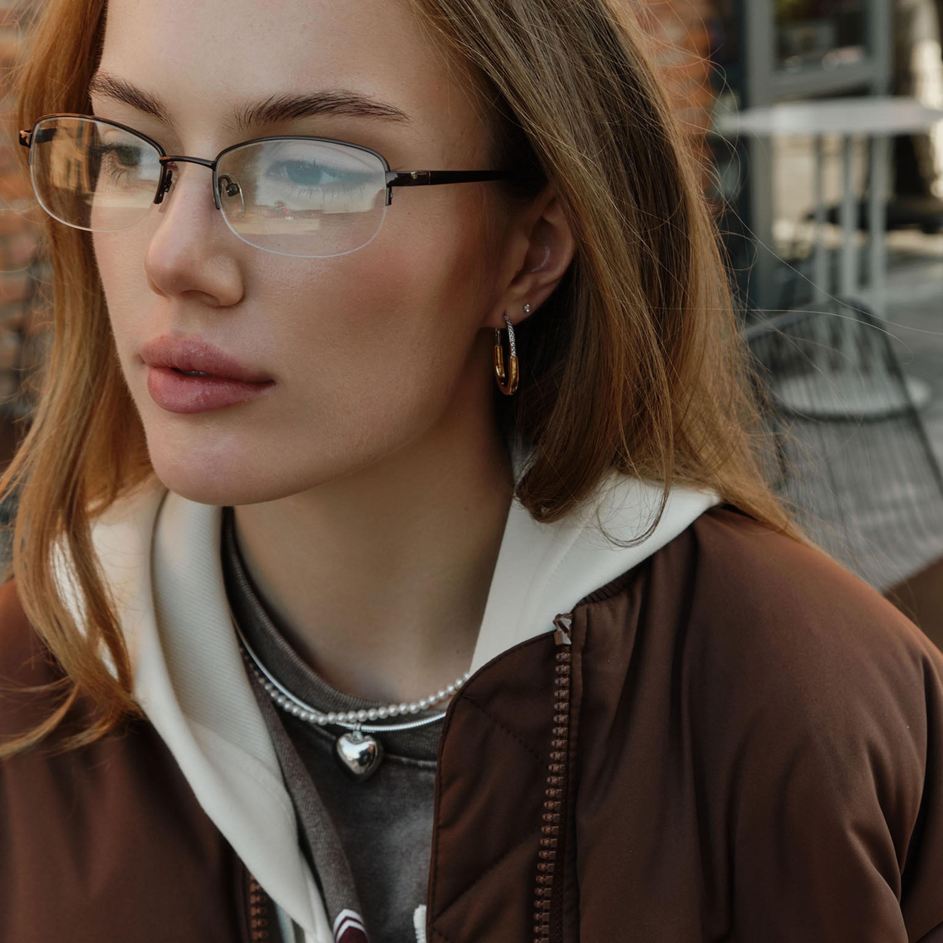 أقراط ليتشي ذهبية حلقية للنساء من سبيكة النحاس | ear0532-women-watchesandjewellery-jewellery-earrings-image-3