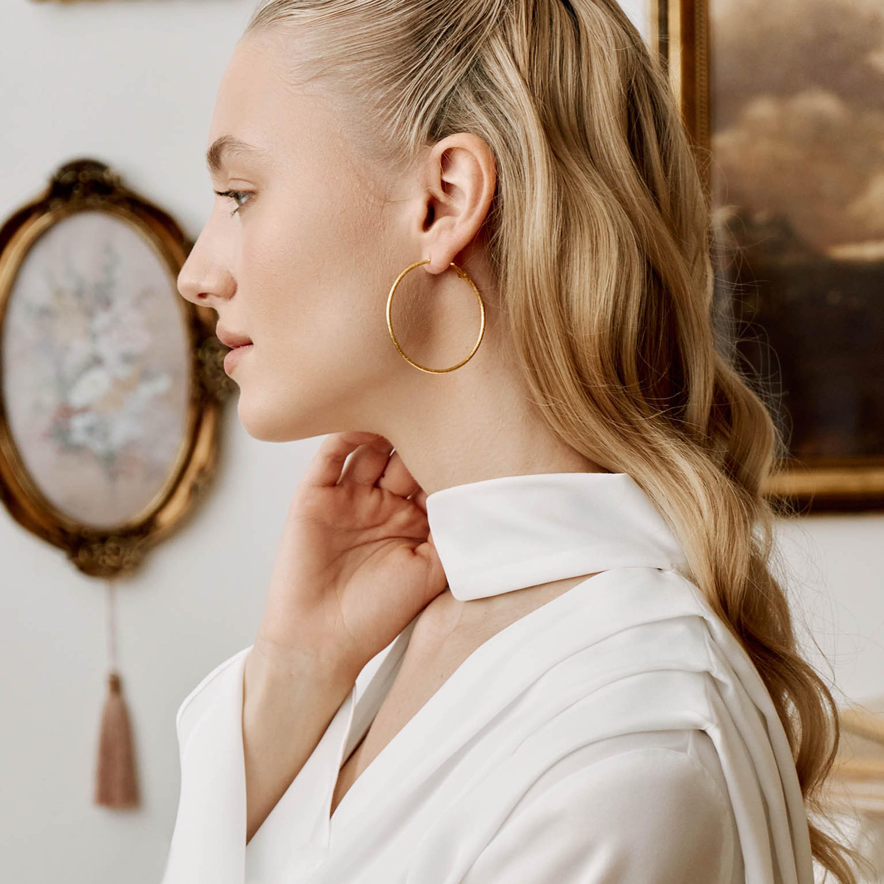 أقراط ليتشي ذهبية حلقية للنساء من سبيكة النحاس | ear0617-women-watchesandjewellery-jewellery-earrings-image-4