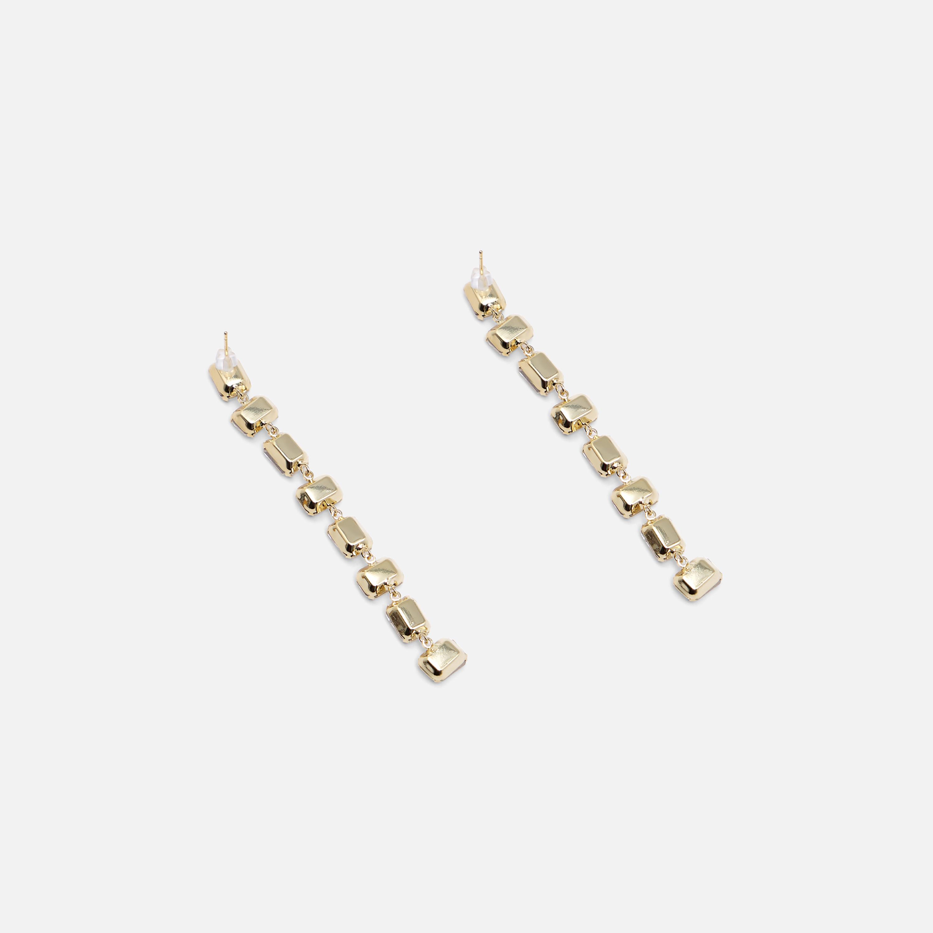 أقراط ليتشي ذهبية متدلية للنساء من النحاس | ear0619-women-watchesandjewellery-jewellery-earrings-image-3