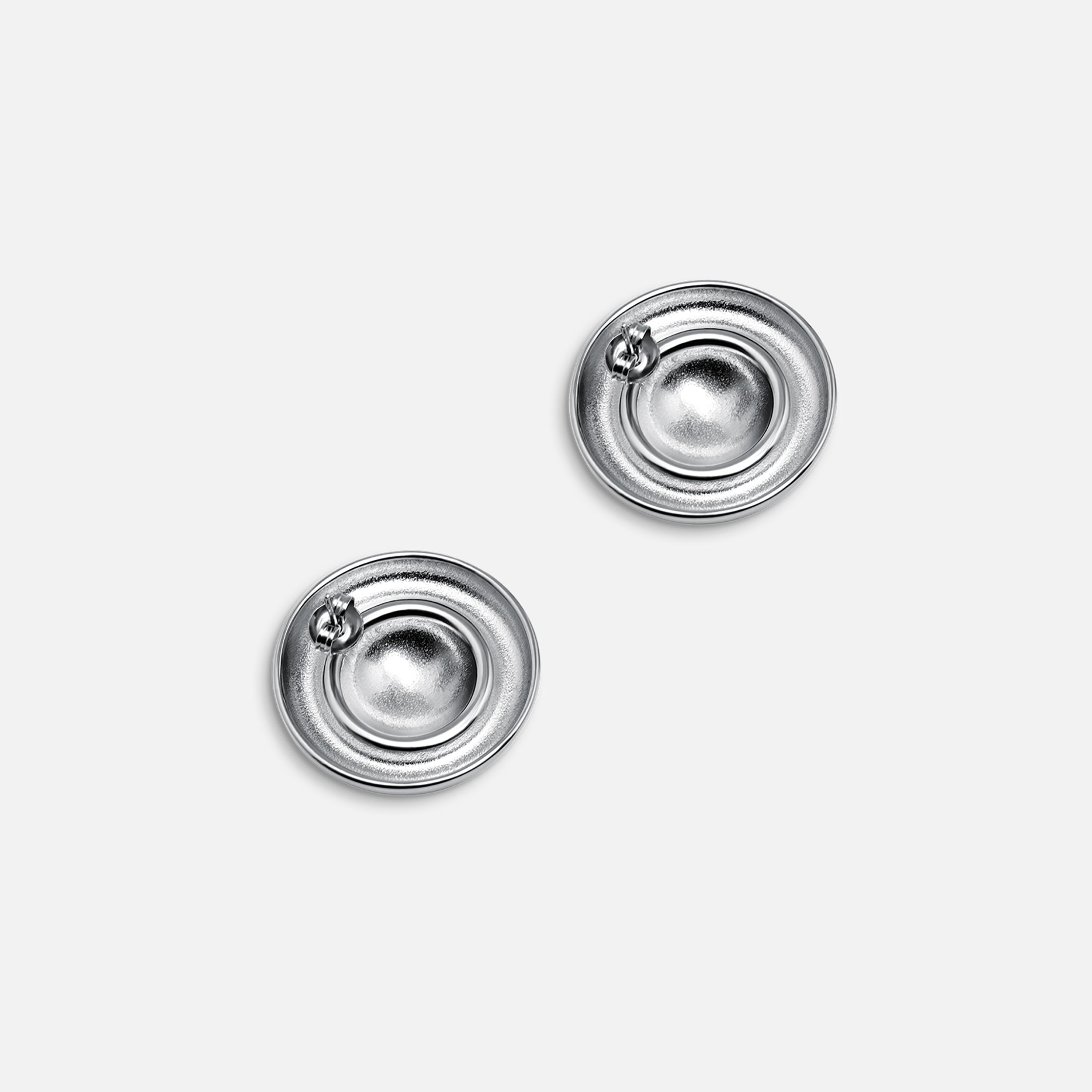 أقراط ليتشي ذهبية صغيرة للنساء من الستانلس ستيل | ear0625-women-watchesandjewellery-jewellery-earrings-image-3