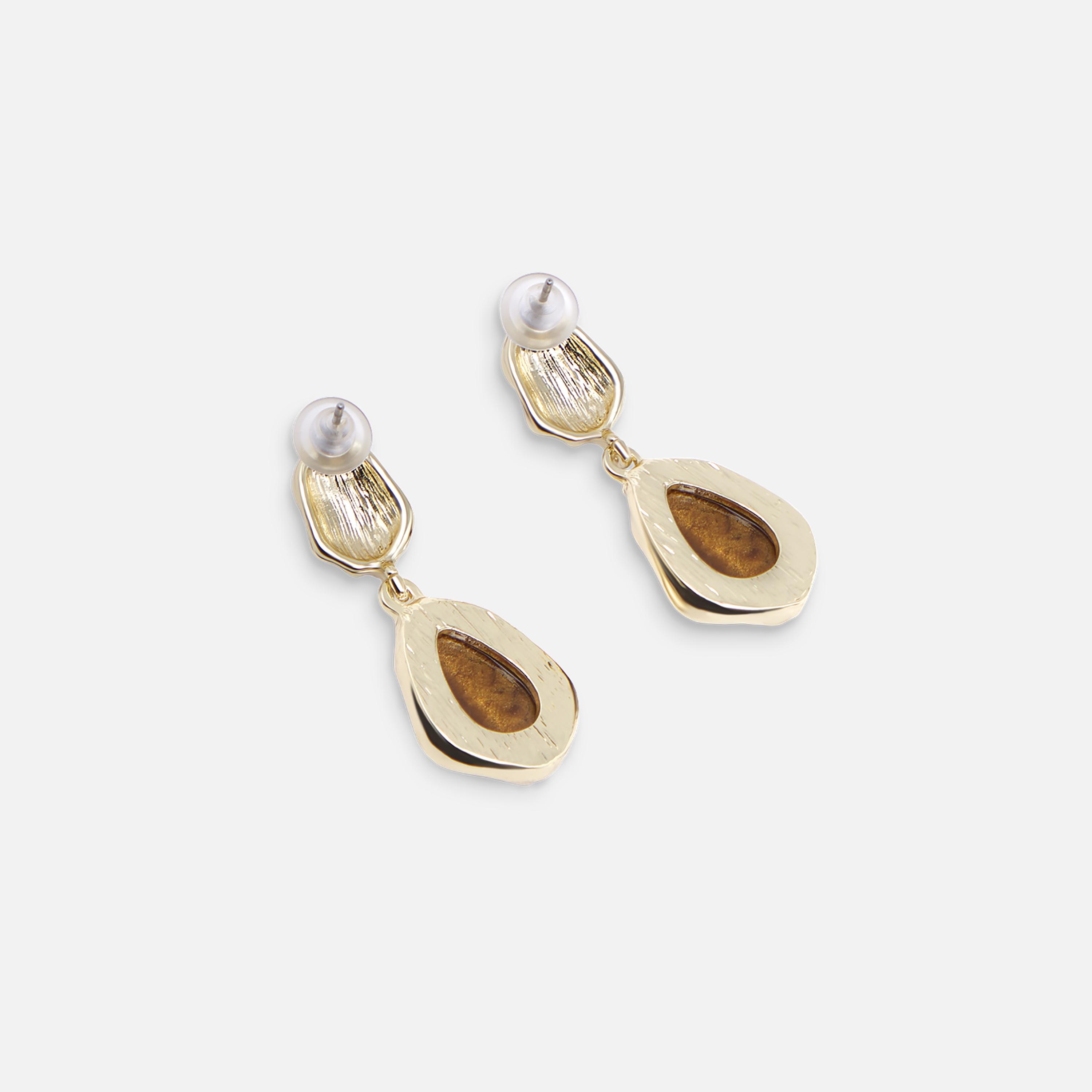 أقراط ليتشي ذهبية متدلية للنساء من سبيكة النحاس | ear0646-women-watchesandjewellery-jewellery-earrings-image-3