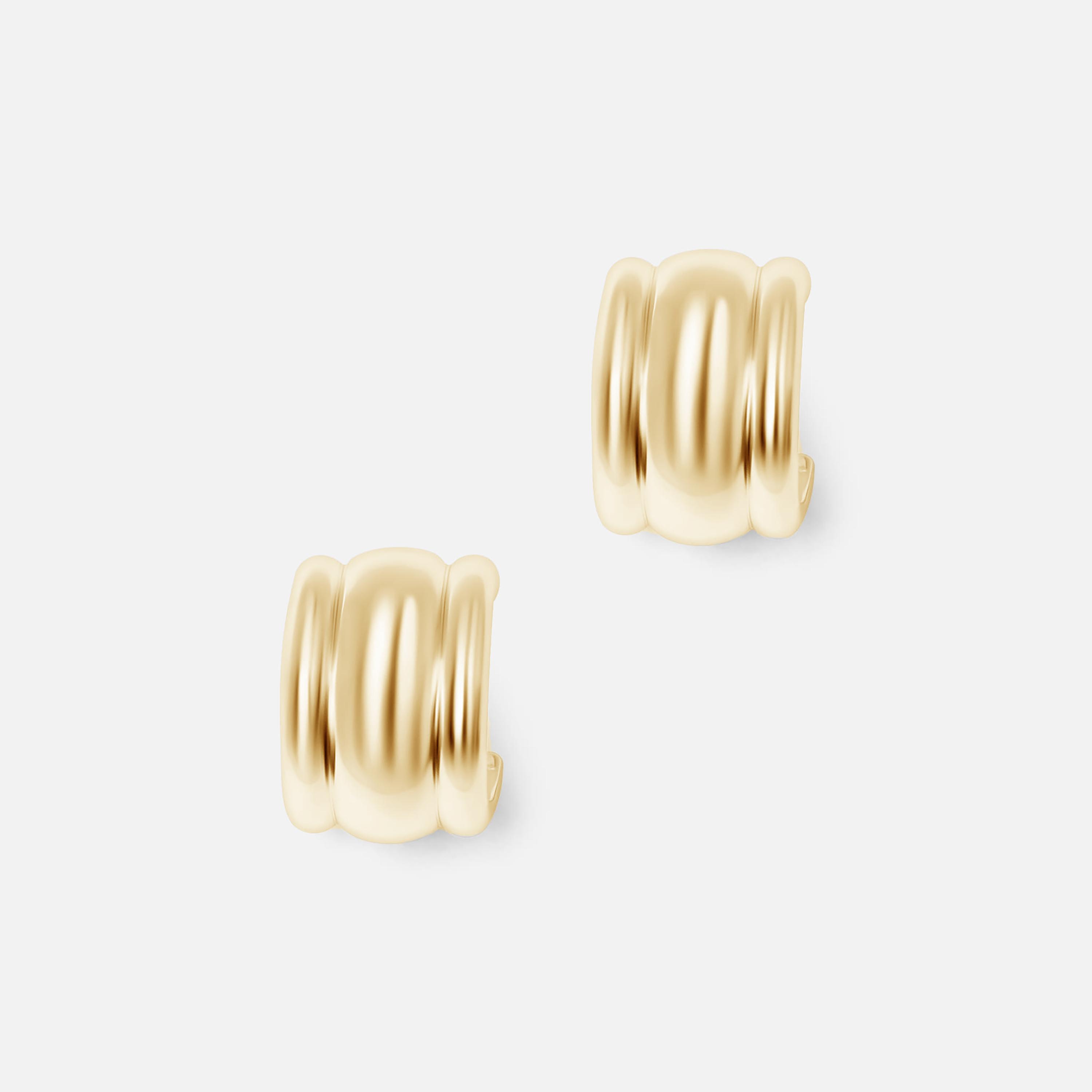 أقراط ليتشي ذهبية حلقية للنساء من سبيكة النحاس | ear0663-women-watchesandjewellery-jewellery-earrings-image-2