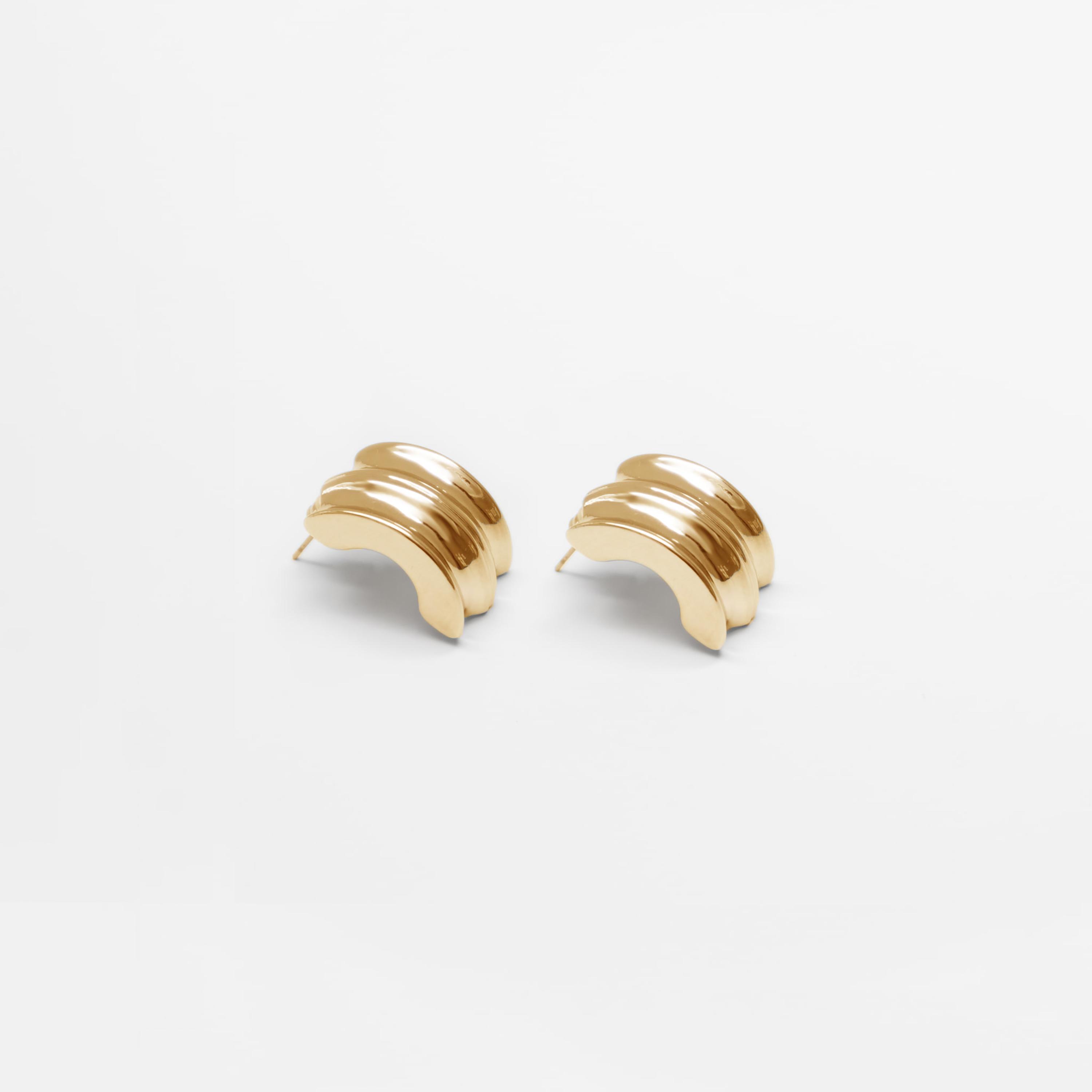 أقراط ليتشي ذهبية حلقية للنساء من سبيكة النحاس | ear0663-women-watchesandjewellery-jewellery-earrings-image-3
