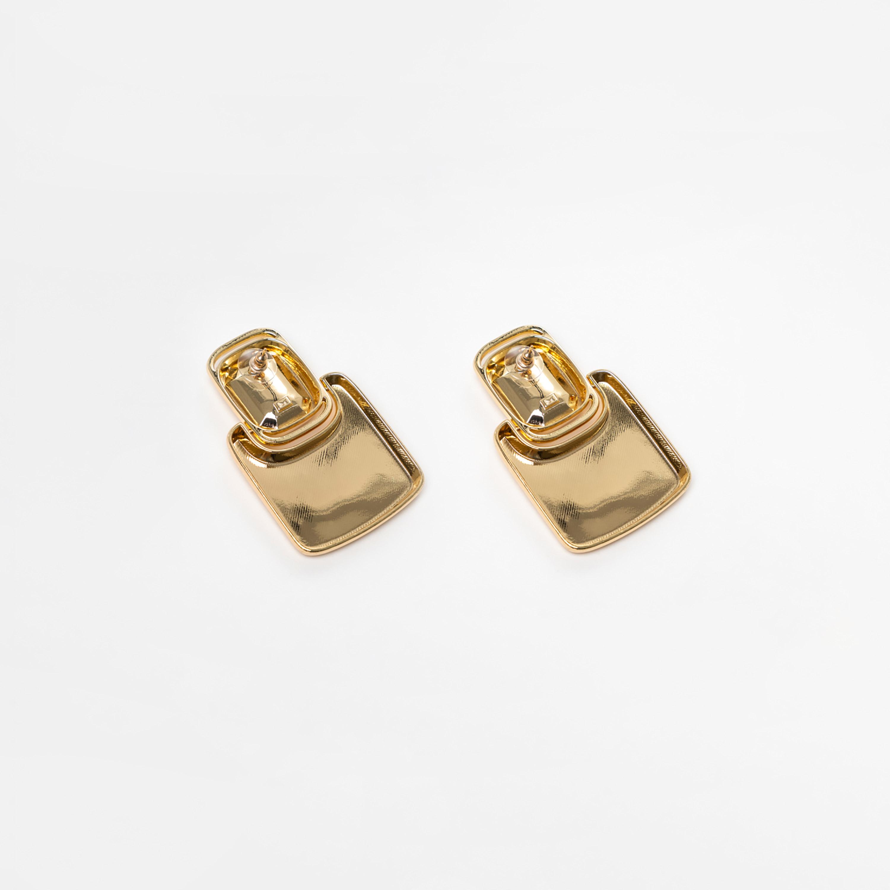 أقراط ليتشي ذهبية متدلية للنساء من سبيكة الزنك | ear0687-women-watchesandjewellery-jewellery-earrings-image-3