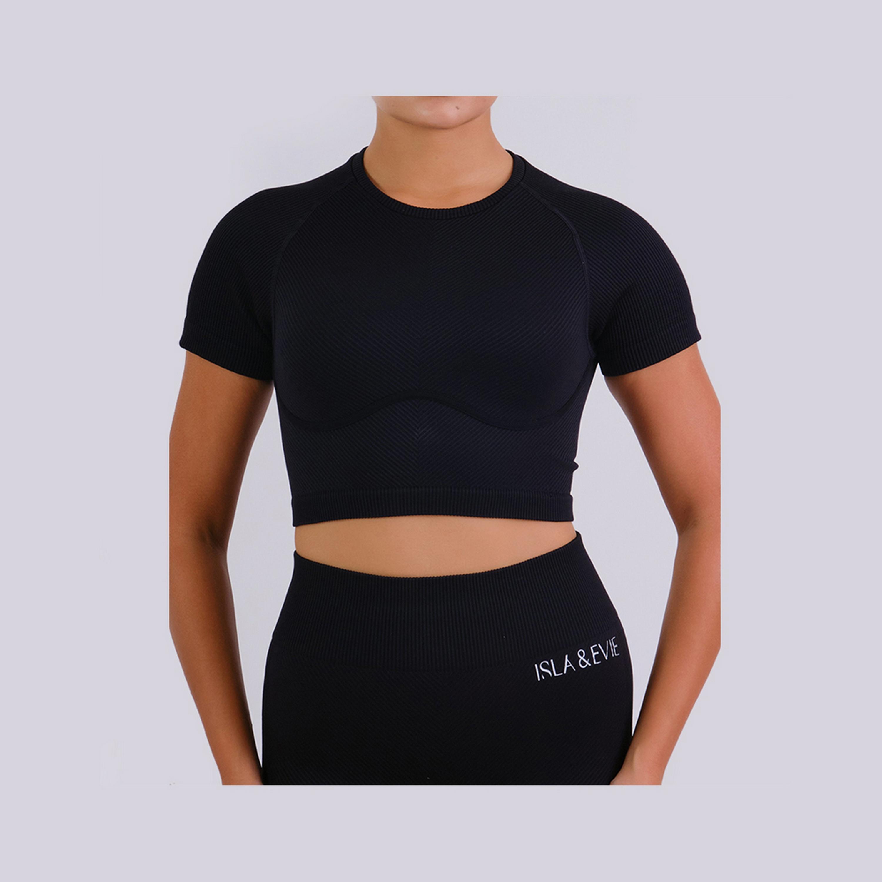 توب نسائي كروب للملابس الرياضية من إيزلا آند إيفي-women-clothing-tshirts-image-1