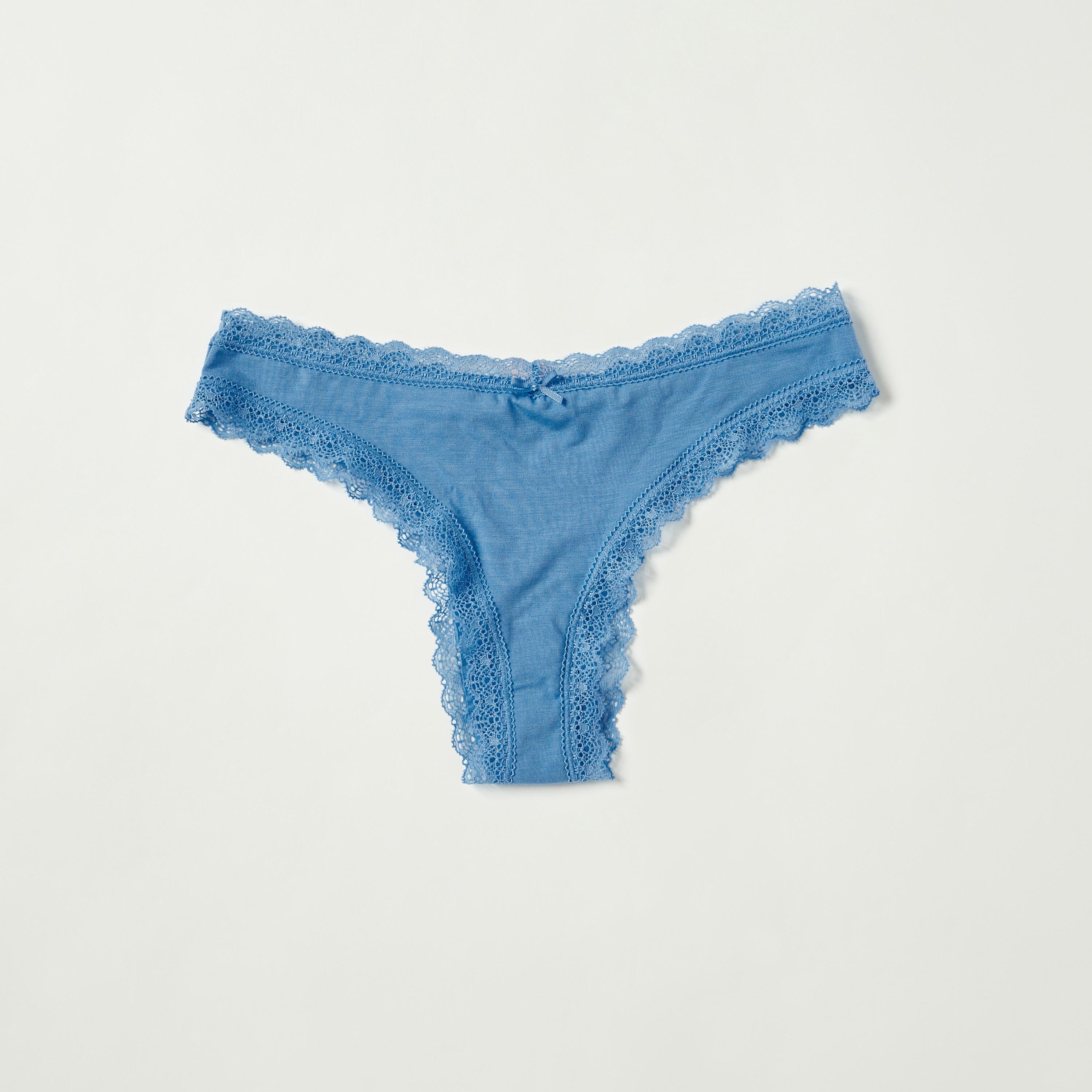 سروال داخلي تشيكي دانتيل مودال متوسط التغطية للنساء من إيسلا آند إيفي-women-clothing-lingerie-panties-image-5