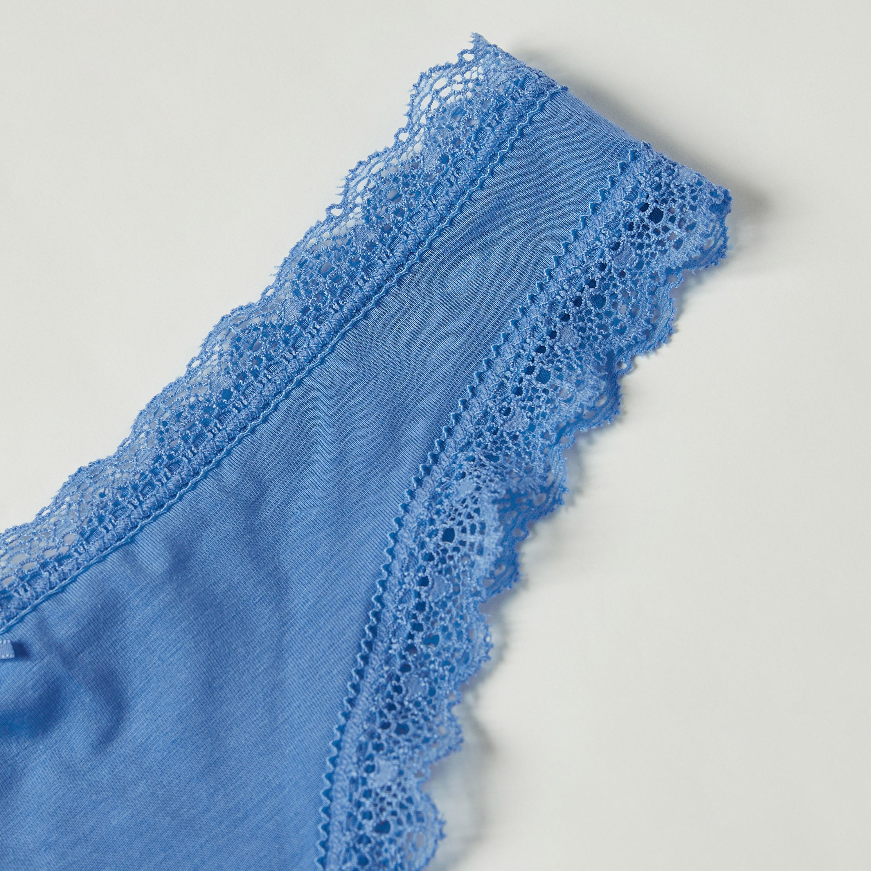 سروال داخلي تشيكي دانتيل مودال متوسط التغطية للنساء من إيسلا آند إيفي-women-clothing-lingerie-panties-image-6