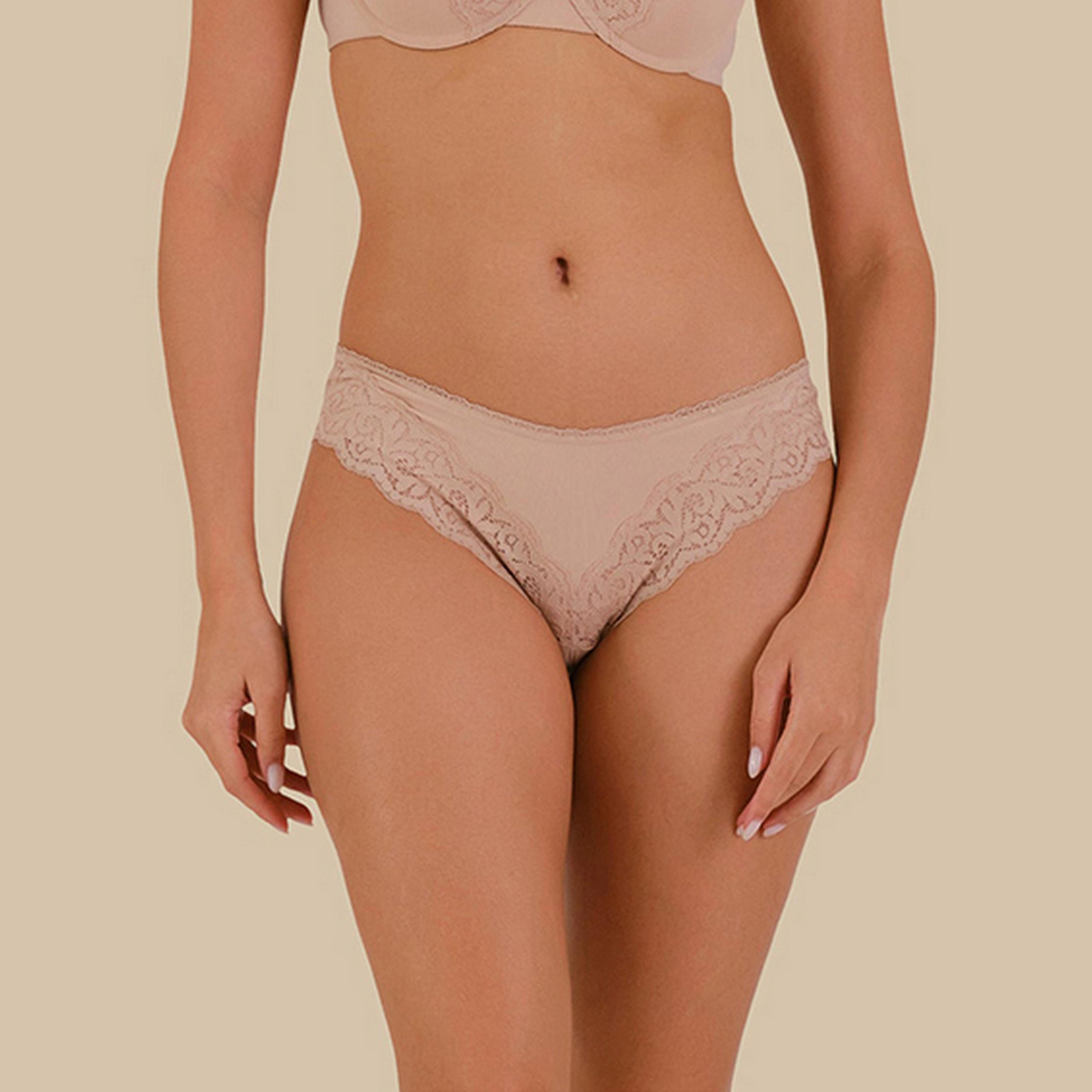 Isla & Evie Lace Medium Coverage Women's Cheeky Panties-women-clothing-lingerie-panties-image-13
