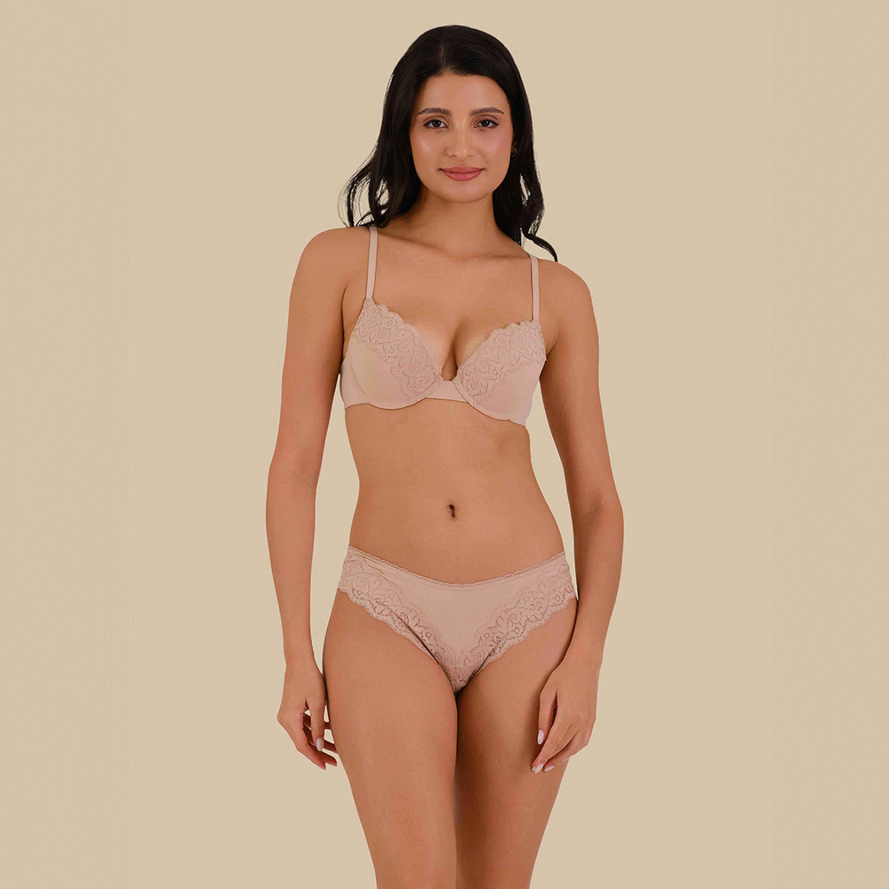 Isla & Evie Lace Medium Coverage Women's Cheeky Panties-women-clothing-lingerie-panties-image-14