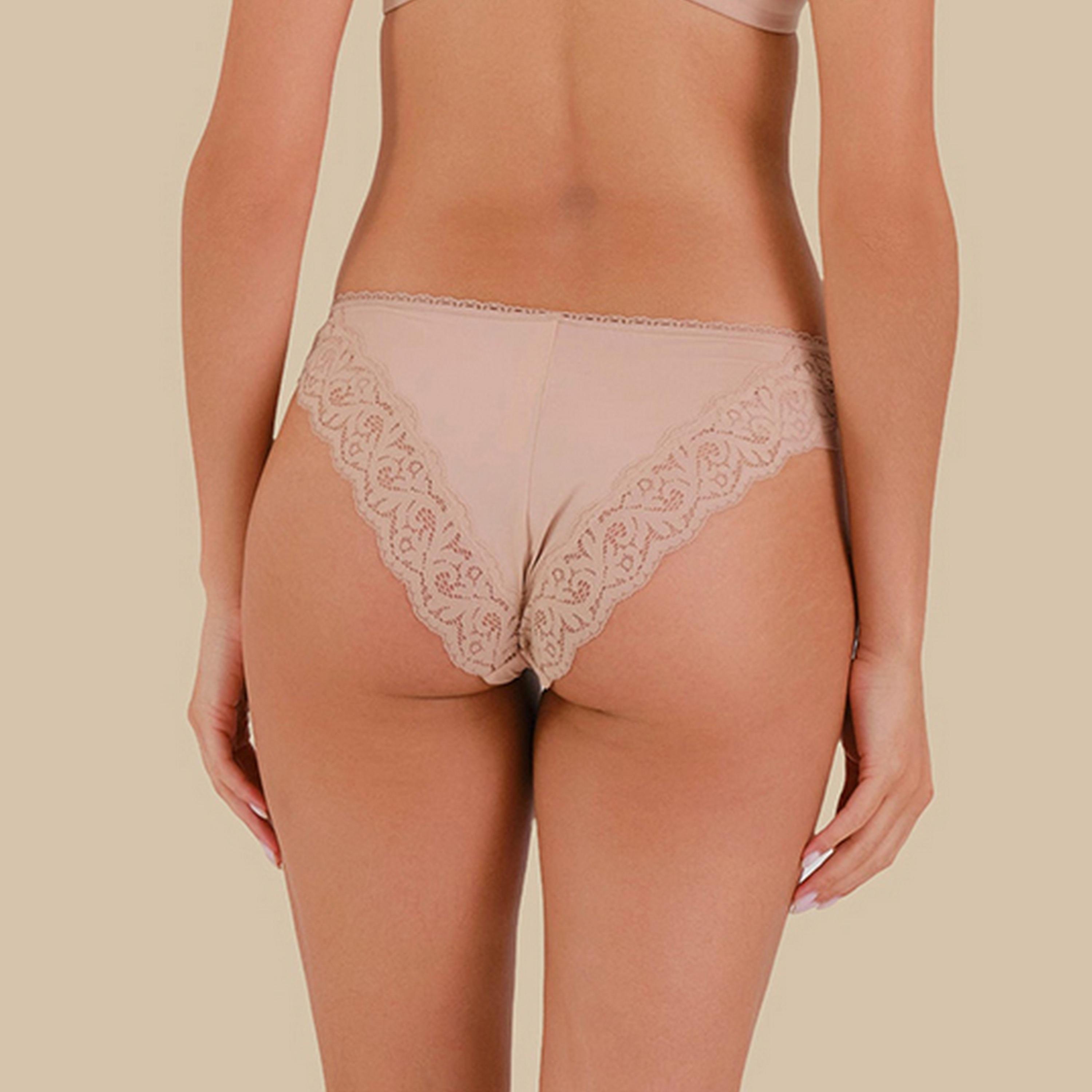 Isla & Evie Lace Medium Coverage Women's Cheeky Panties-women-clothing-lingerie-panties-image-16